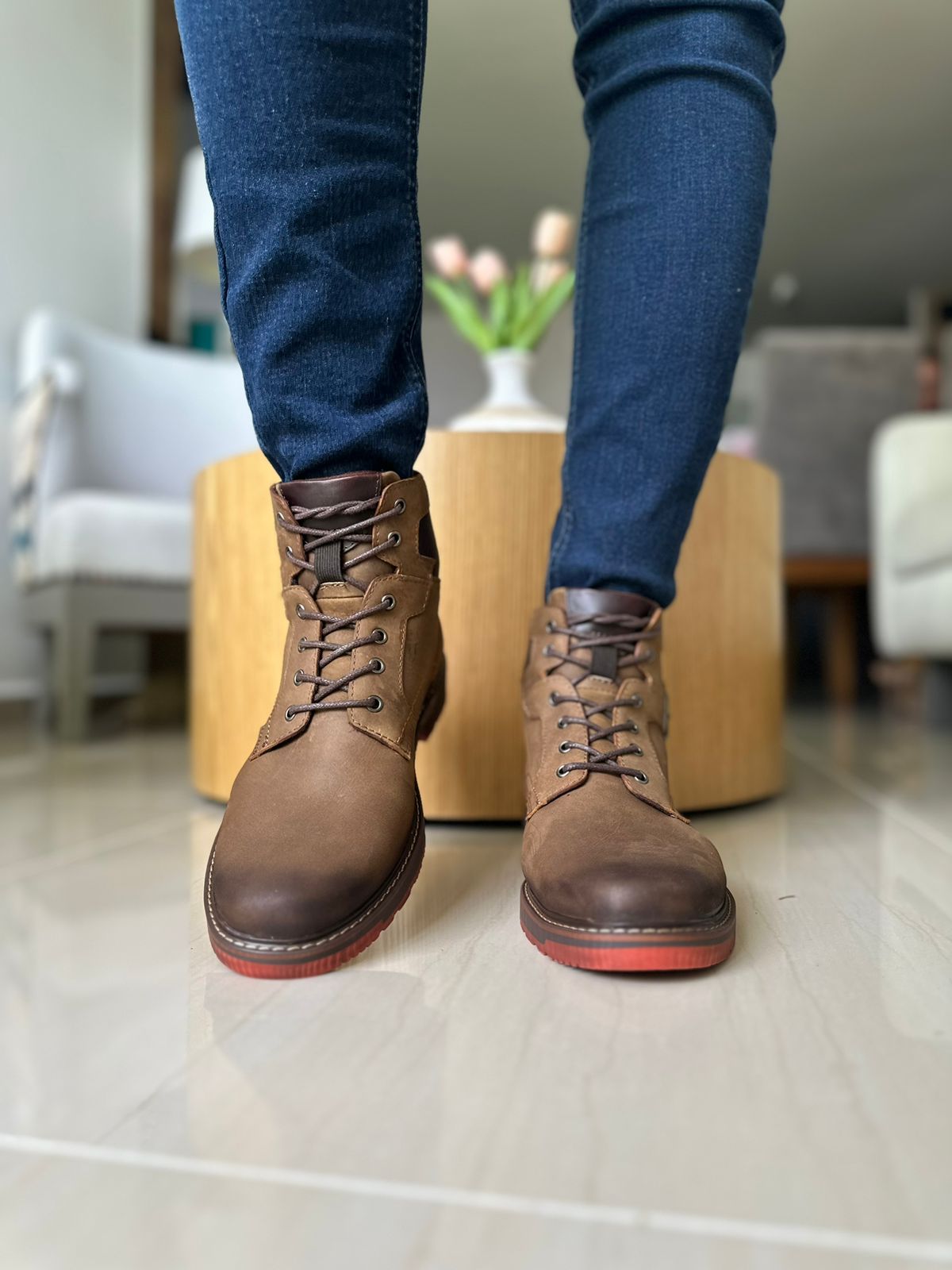 BOTAS SORA - EN CUERO