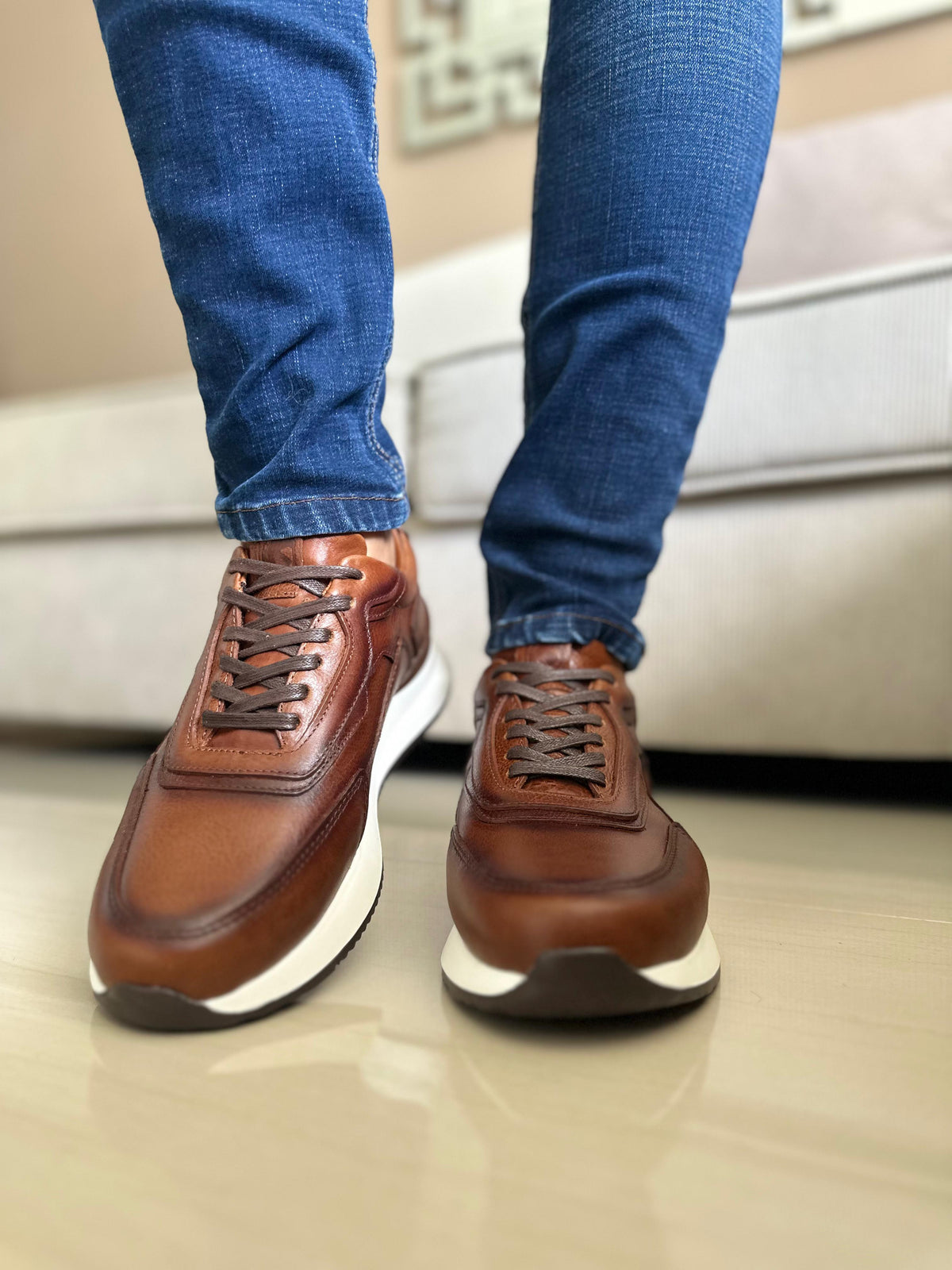 SNEAKERS WERT-CUERO-LIVIANOS
