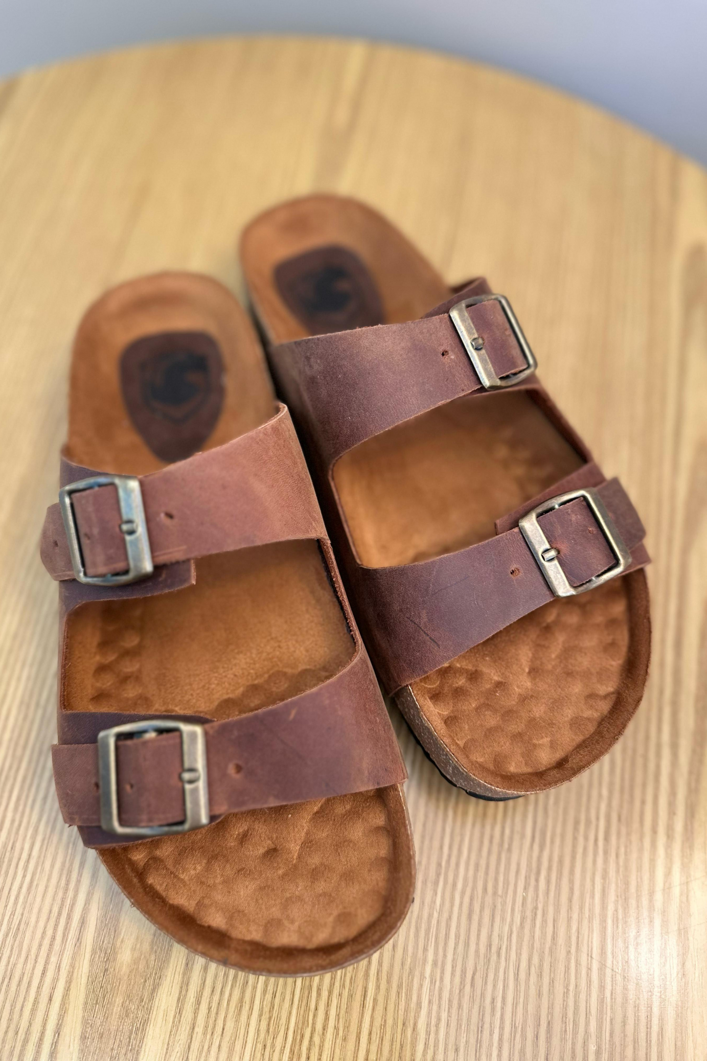 SANDALIA SPECTER - EN CUERO - PARA HOMBRE - REF: 55.