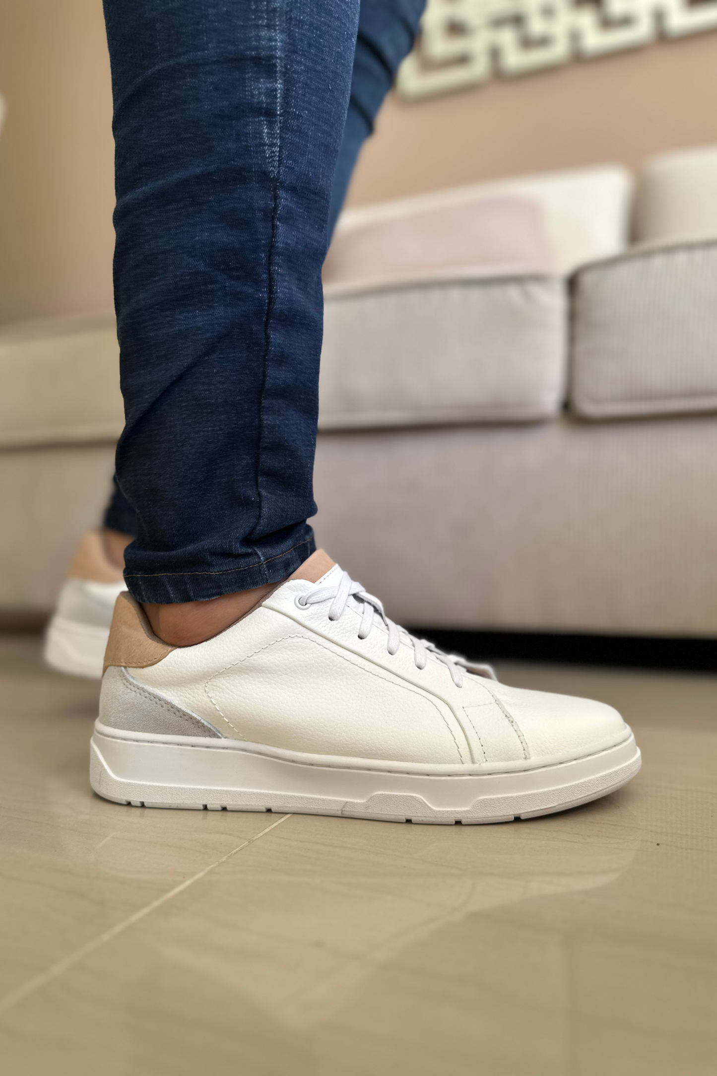 SNEAKER MUSIALA - EN CUERO - PARA HOMBRE - REF: UNION
