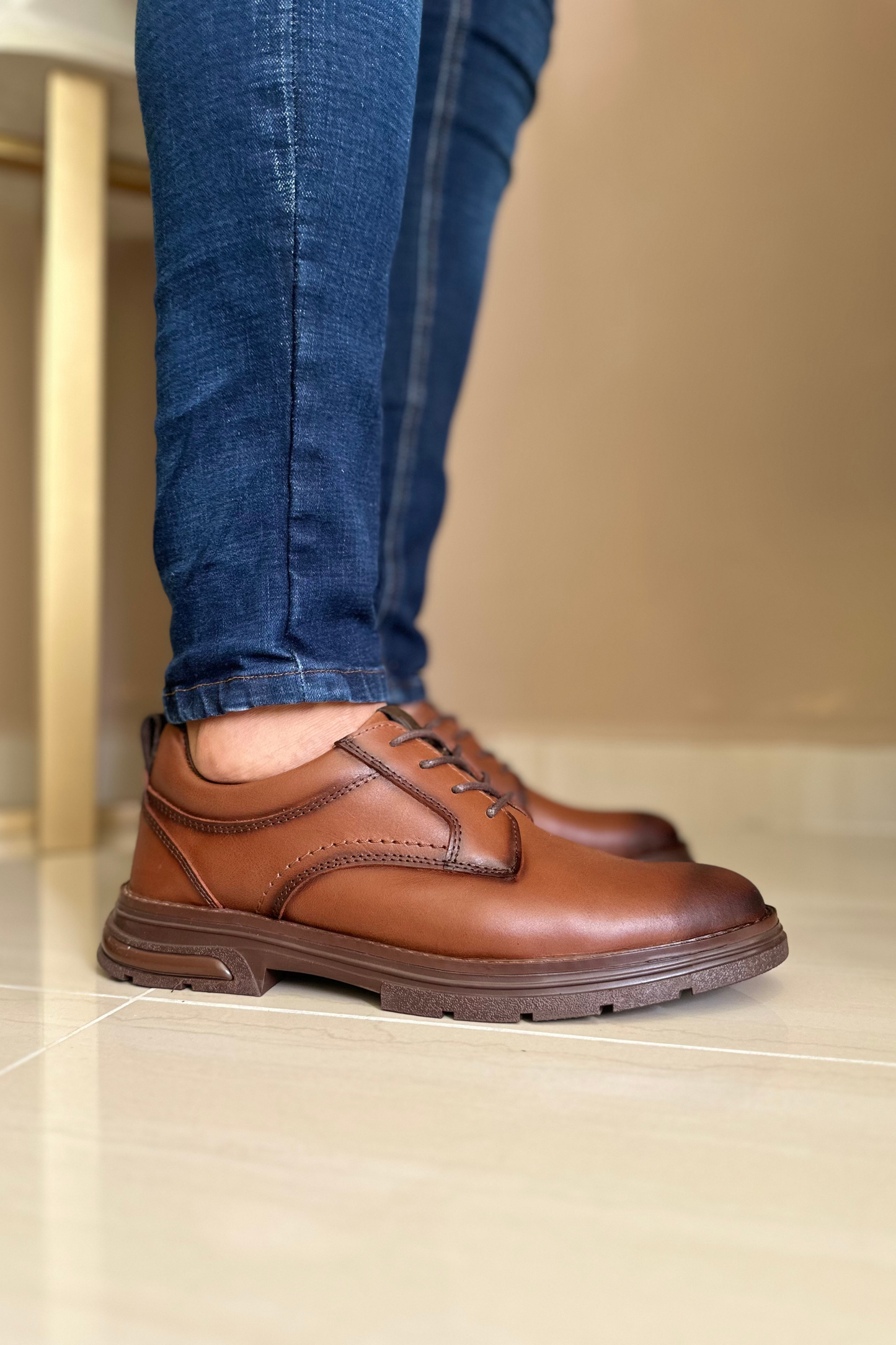 CASUALES HAMPTON - EN CUERO - PARA HOMBRE - REF: CLK 2095