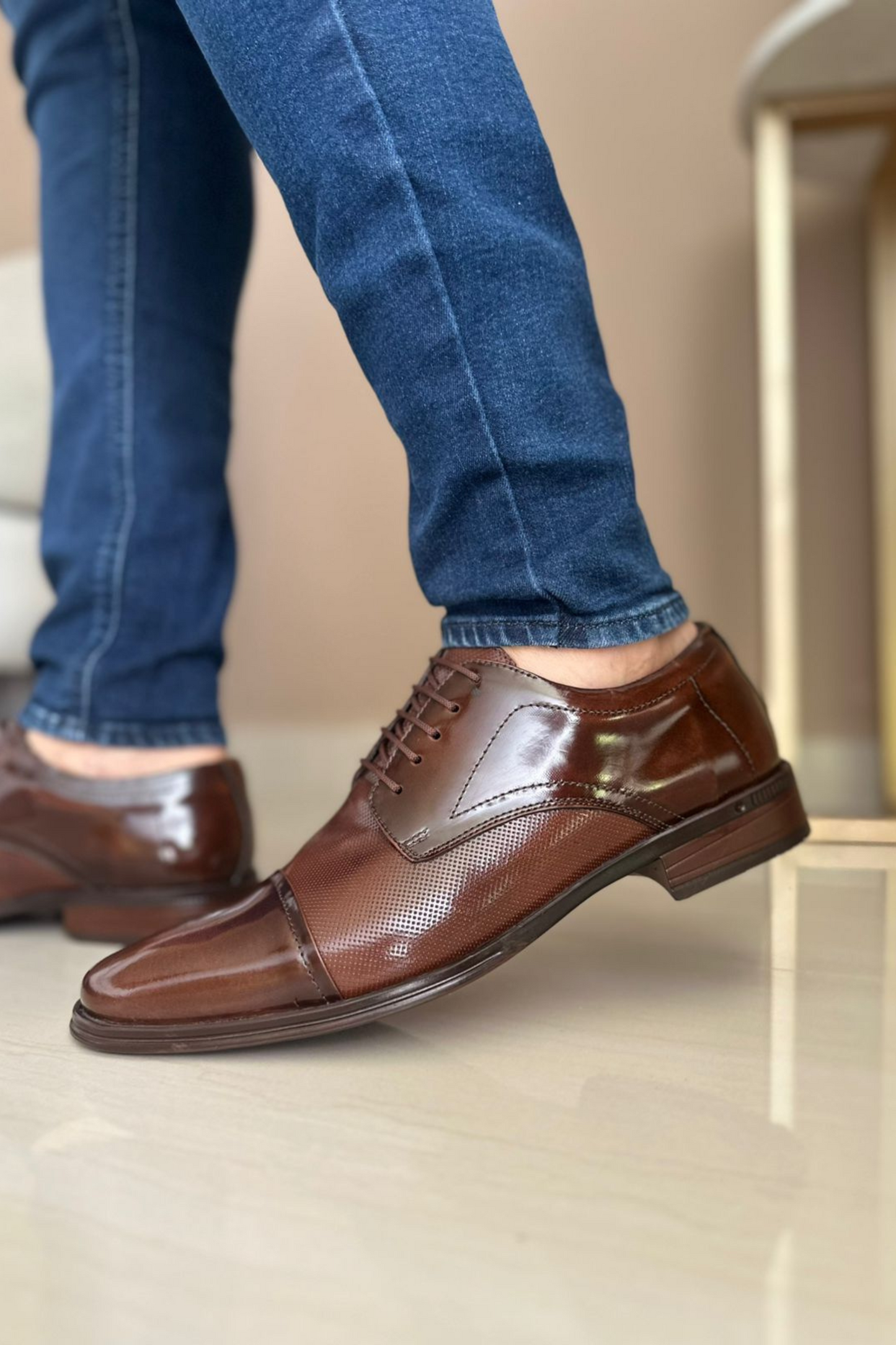 ELEGANTES BEA- EN CUERO -PARA HOMBRE - REF: 3215