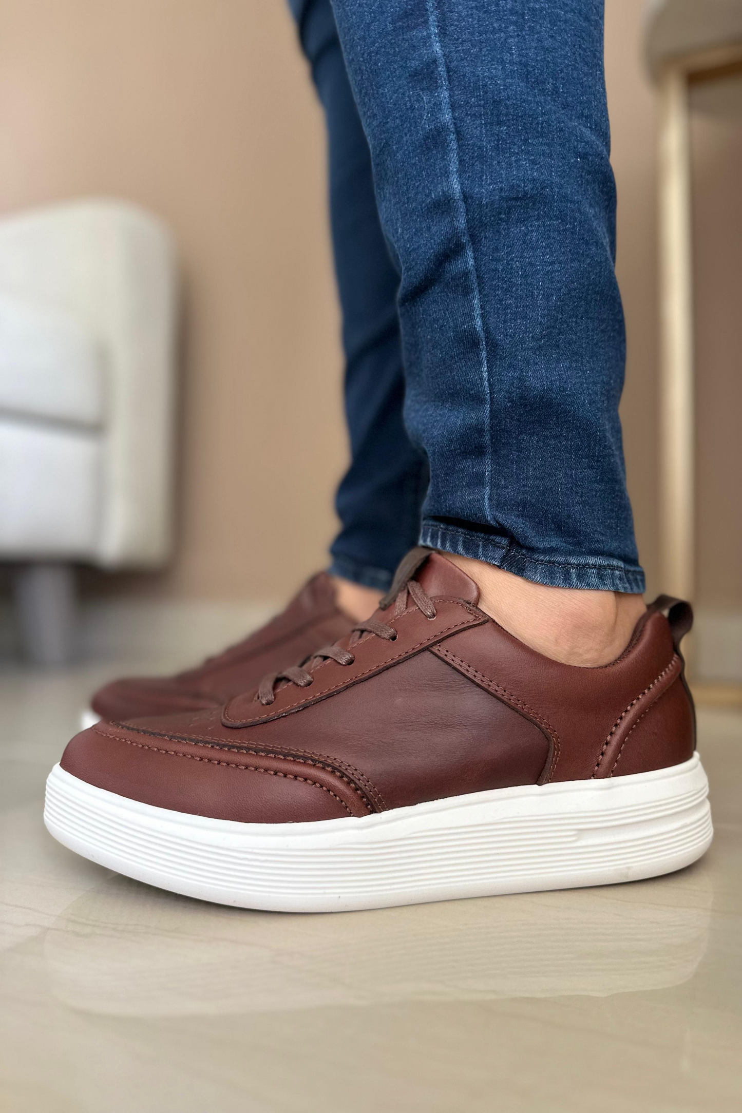 SNEAKER DARKRAI - EN CUERO - PARA HOMBRE - REF: CLK 2106