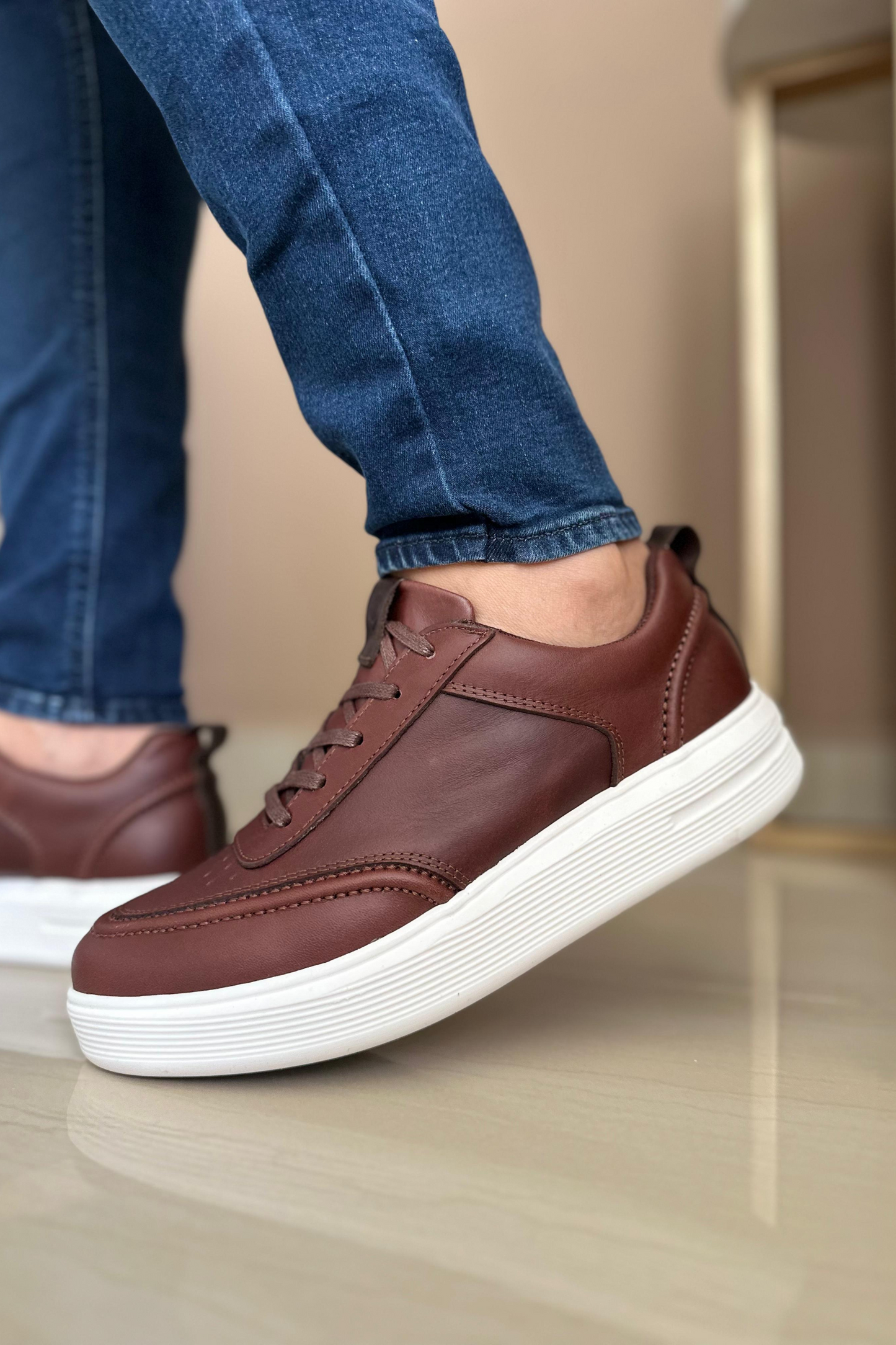 SNEAKER DARKRAI - EN CUERO - PARA HOMBRE - REF: CLK 2106