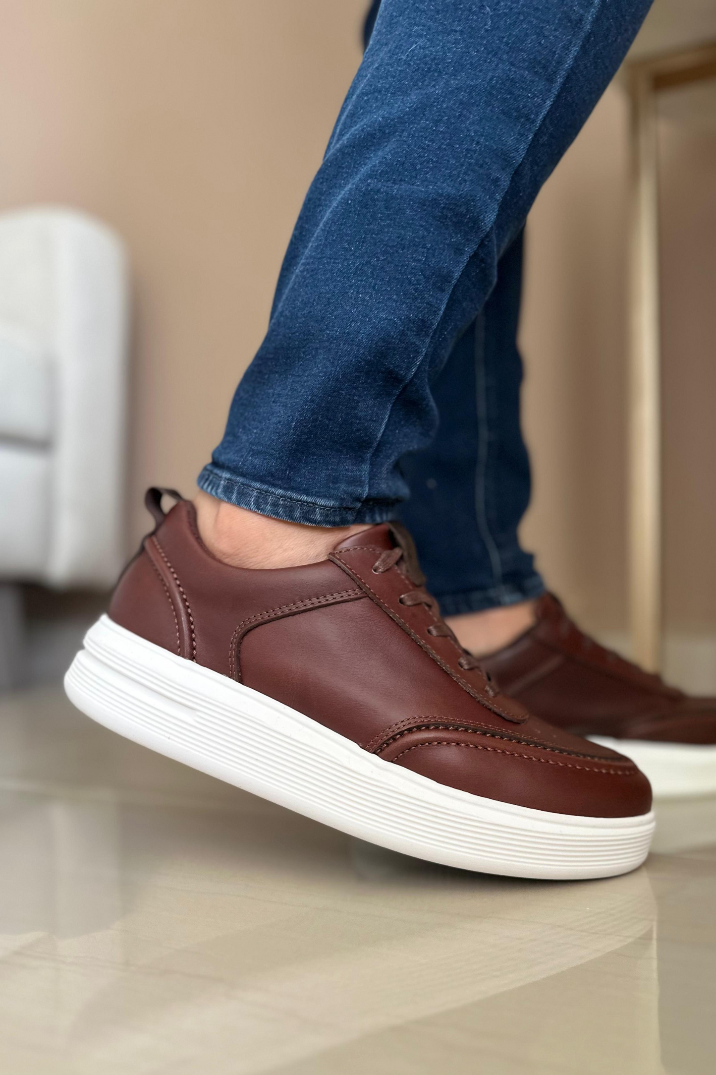 SNEAKER DARKRAI - EN CUERO - PARA HOMBRE - REF: CLK 2106