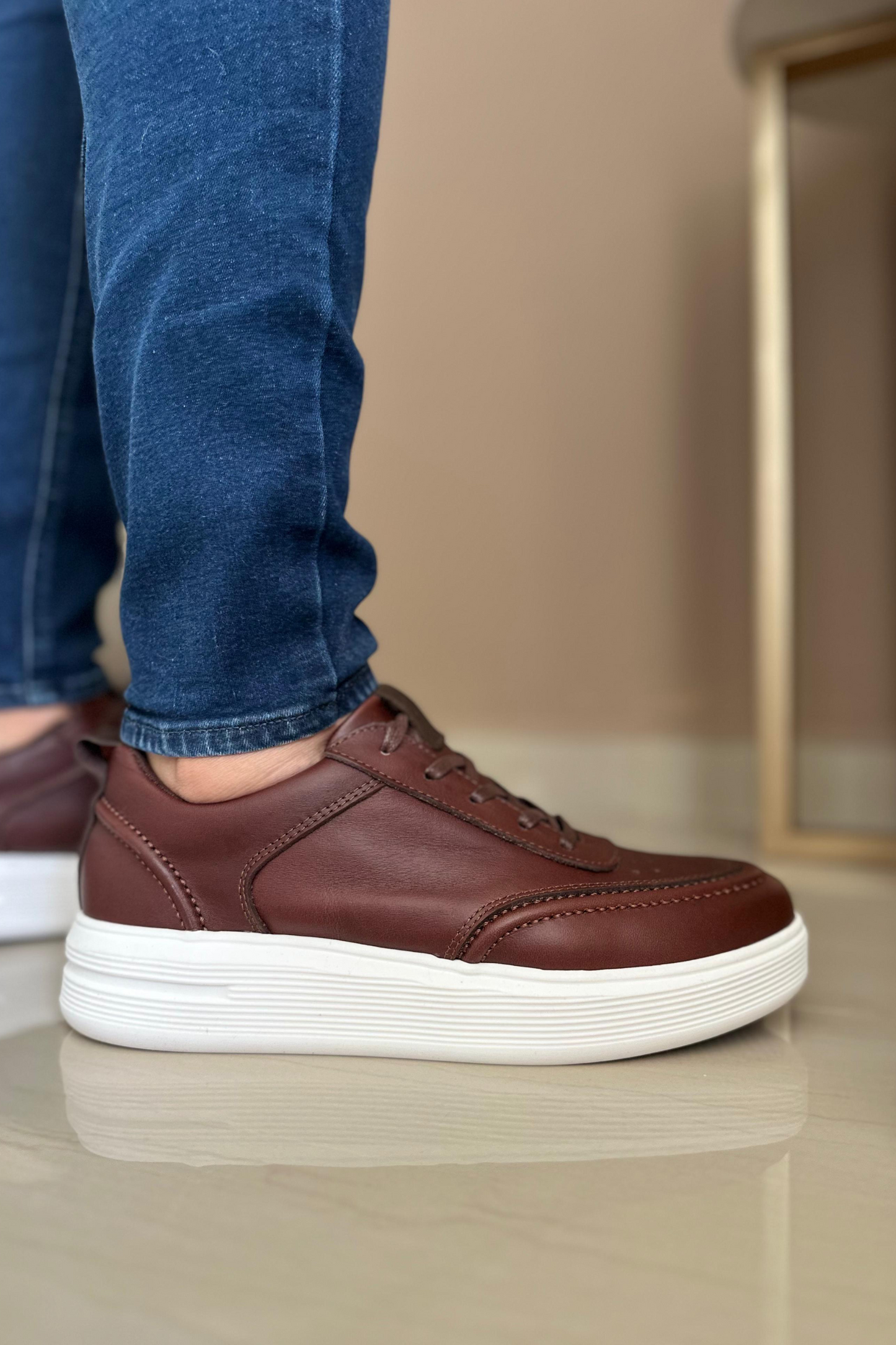 SNEAKER DARKRAI - EN CUERO - PARA HOMBRE - REF: CLK 2106