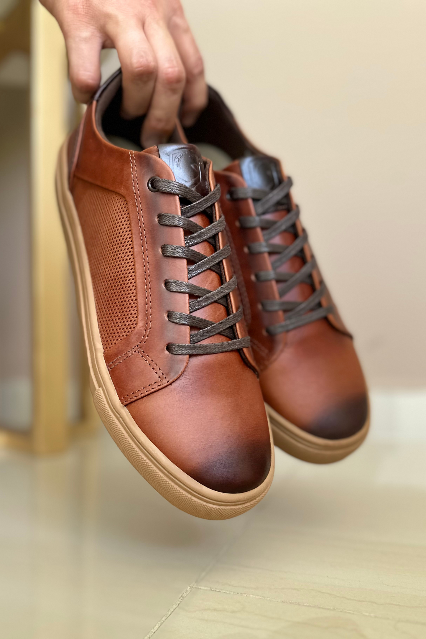 SNEAKERS SPAM - PARA HOMBRE - EN CUERO - REF: ANT 577