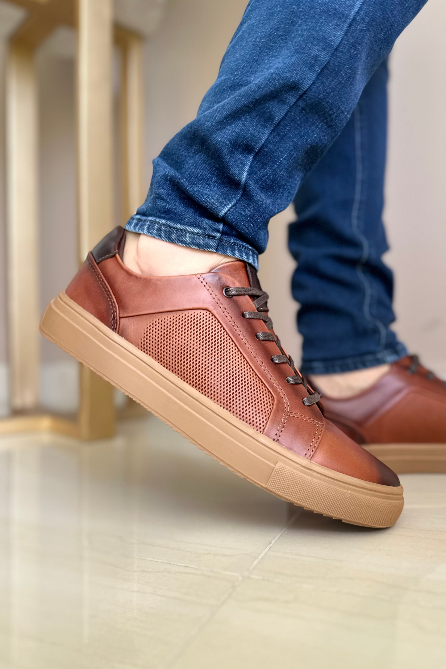 SNEAKERS SPAM - PARA HOMBRE - EN CUERO - REF: ANT 577