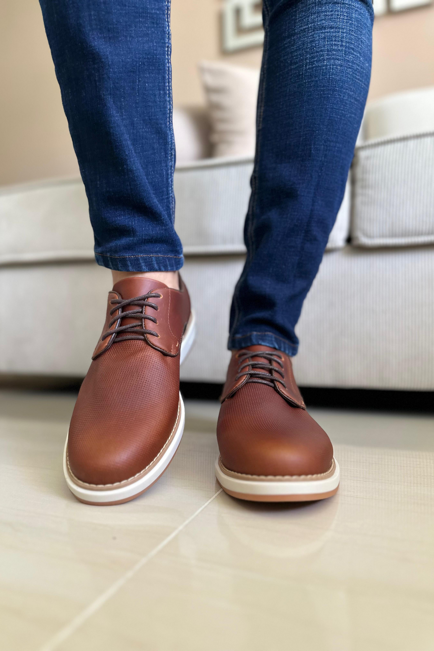ELEGANTES GENGAR - EN CUERO - PARA HOMBRE