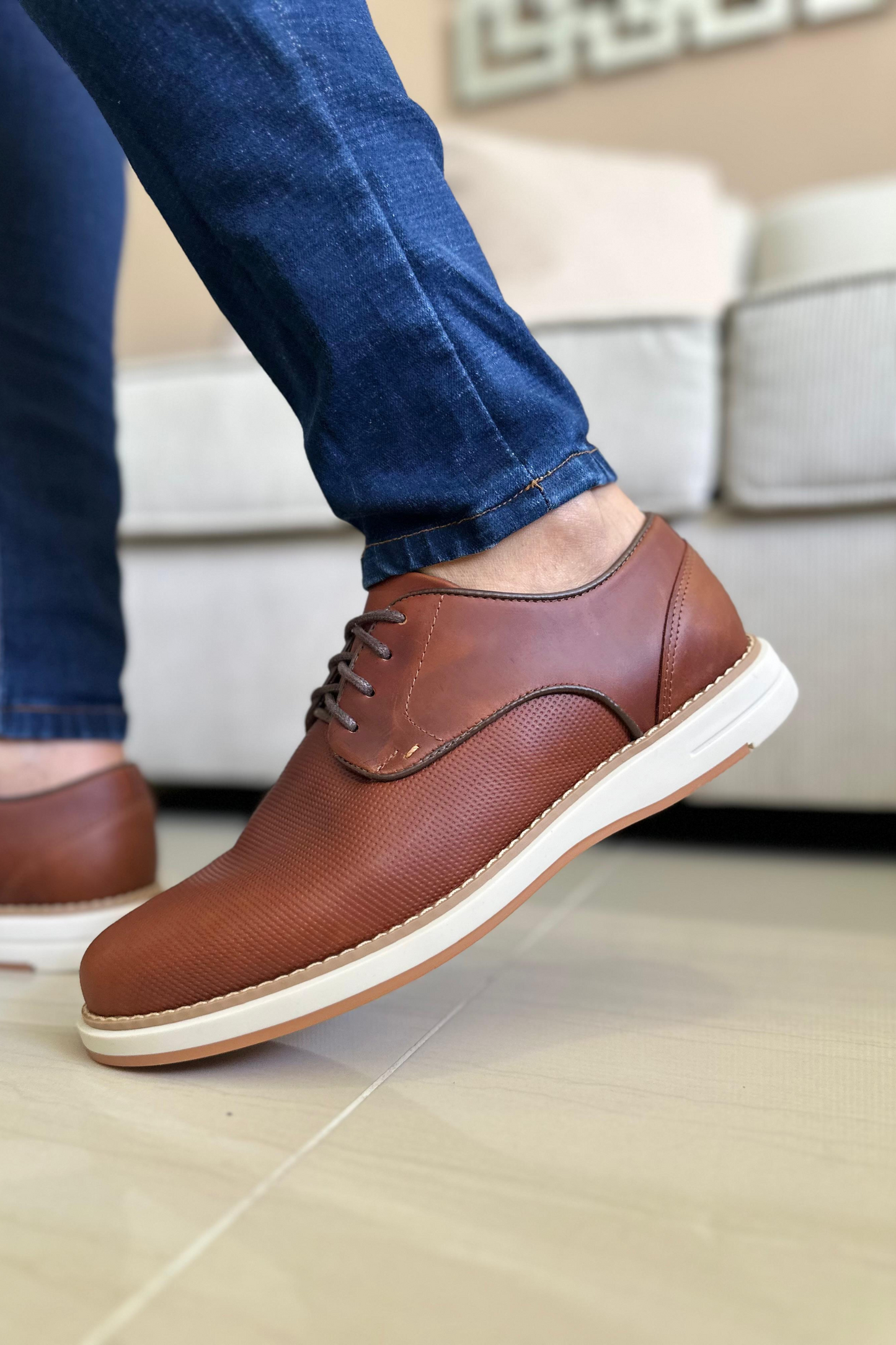 ELEGANTES GENGAR - EN CUERO - PARA HOMBRE