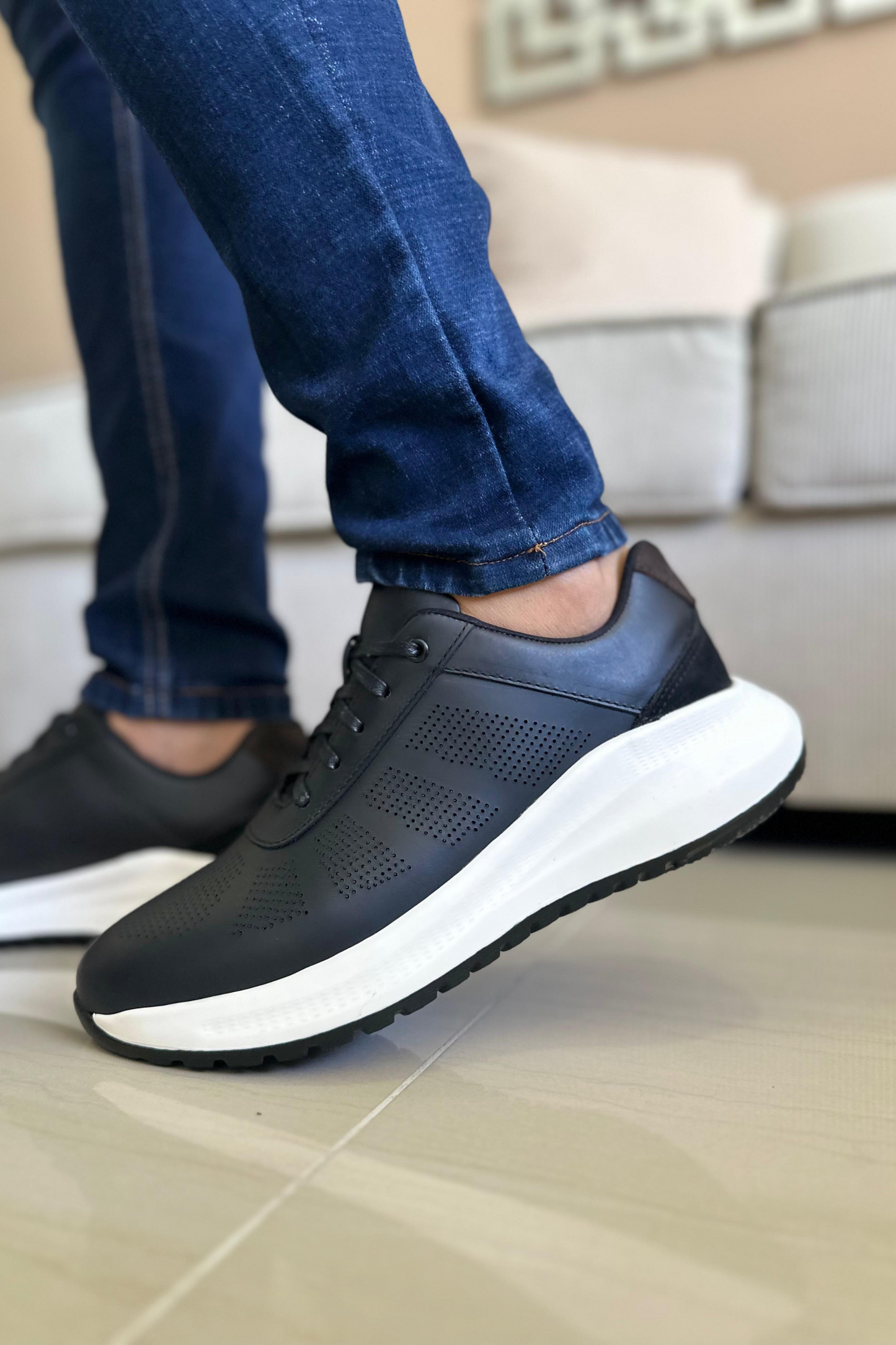 SNEAKERS ZOROAK - PARA HOMBRE - EN CUERO REF: CERRITO