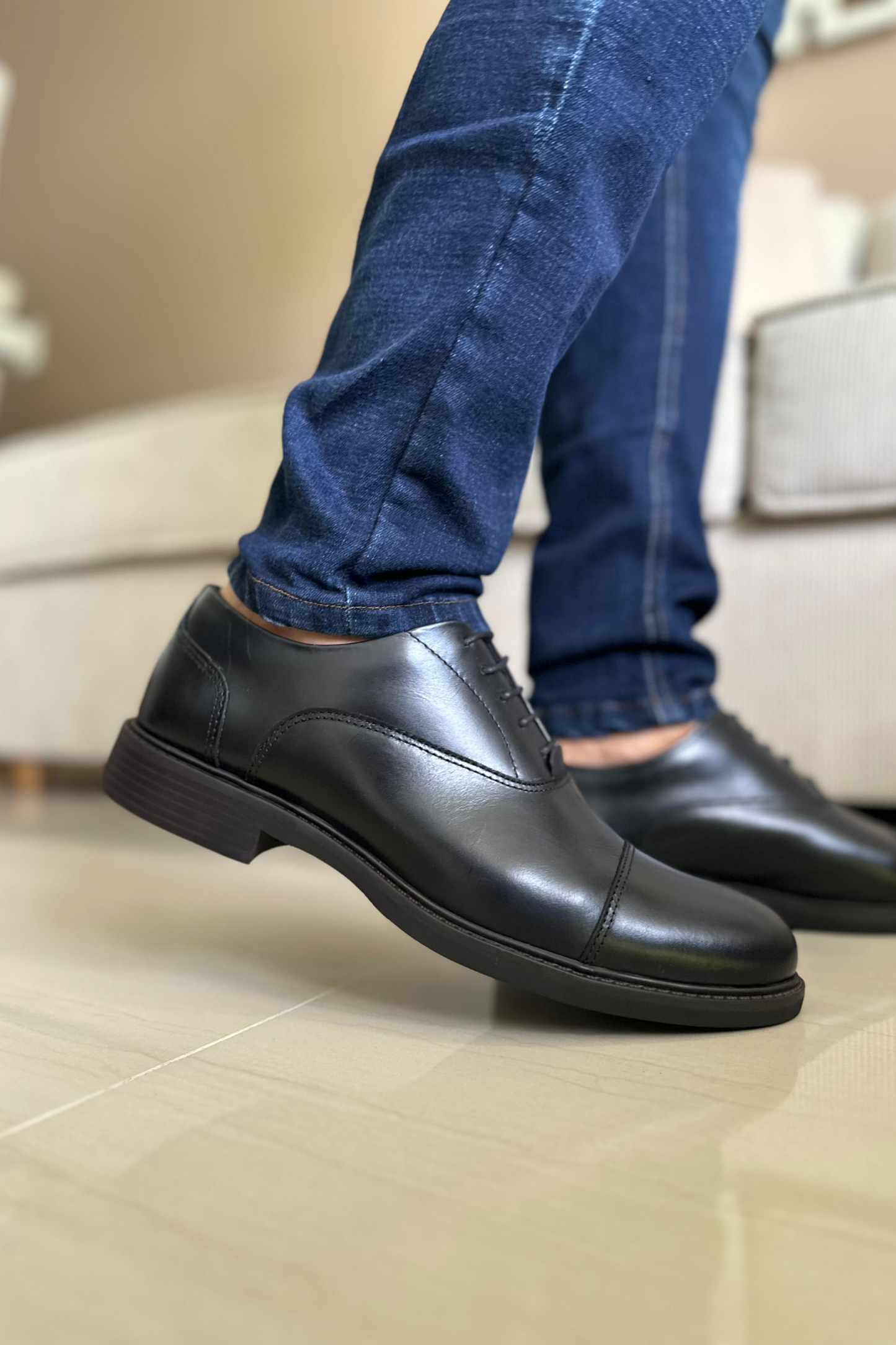 ELEGANTES DILOM - EN CUERO -PARA HOMBRE