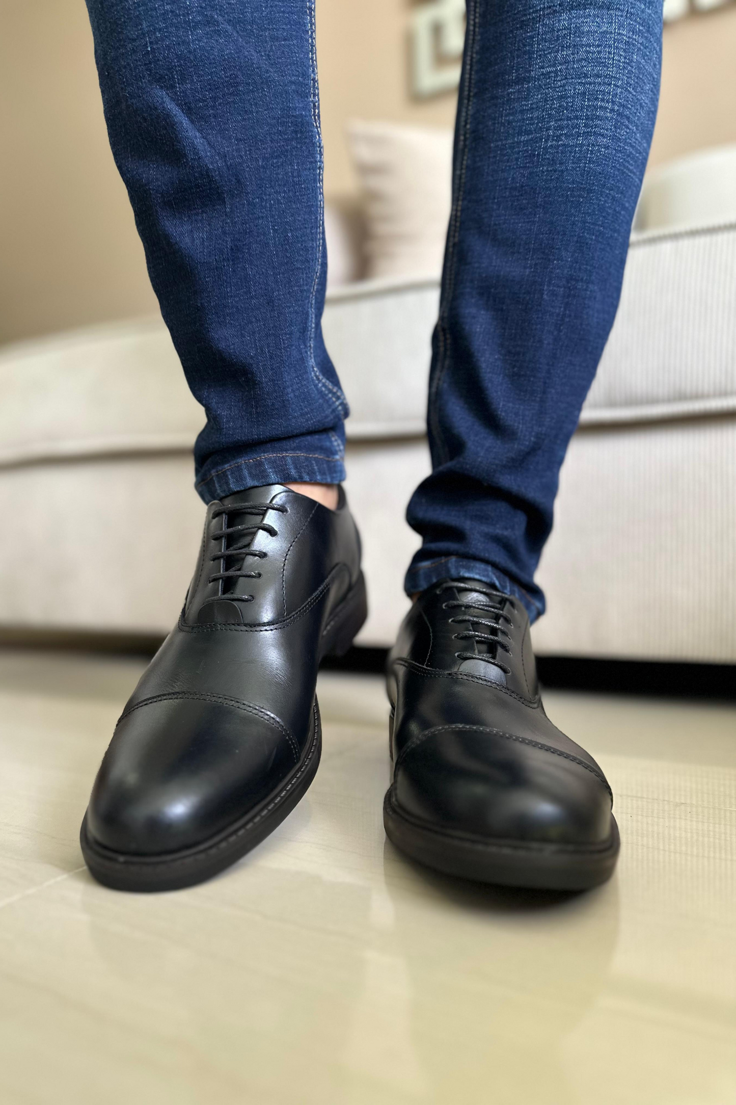 ELEGANTES DILOM - EN CUERO -PARA HOMBRE