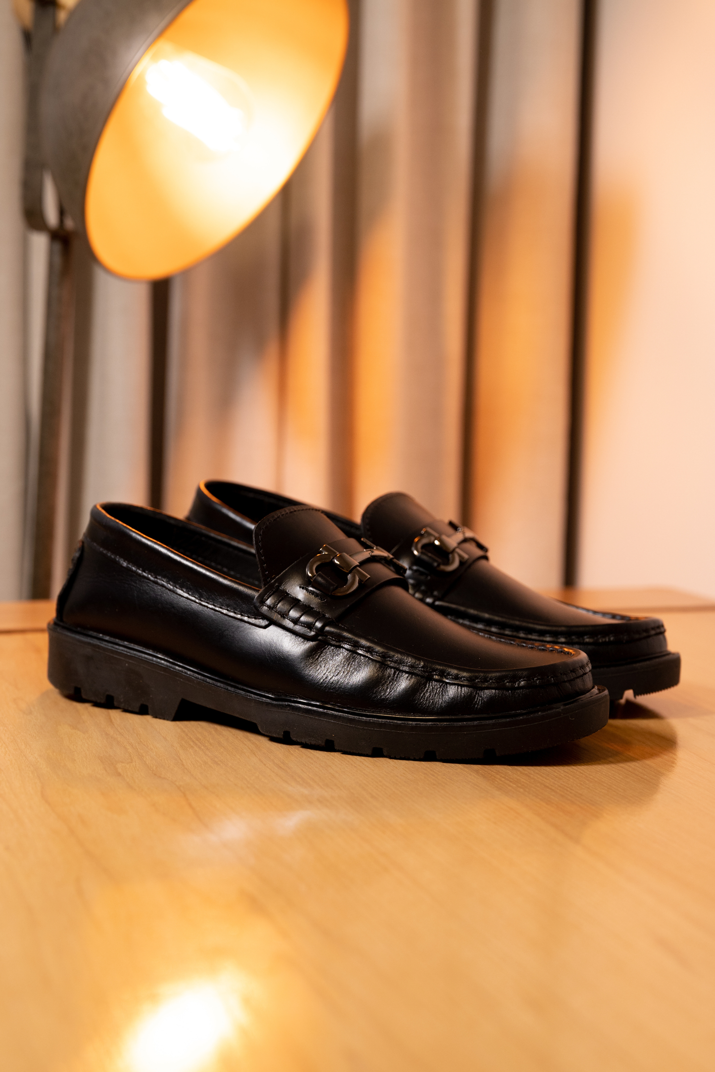 MOCASINES GLAMA - PARA HOMBRE - EN CUERO - REF: 663