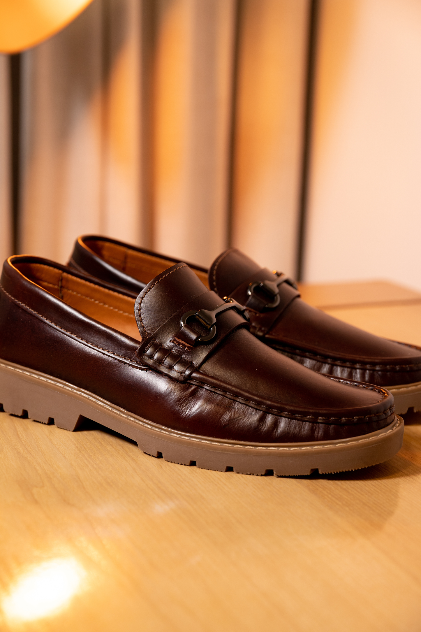 MOCASINES GLAMA - PARA HOMBRE - EN CUERO - REF: 663