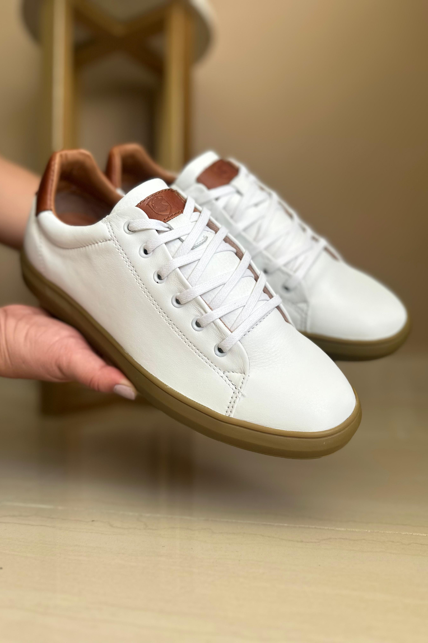 SNEAKER PECK - EN CUERO - PARA HOMBRE - REF: 2165