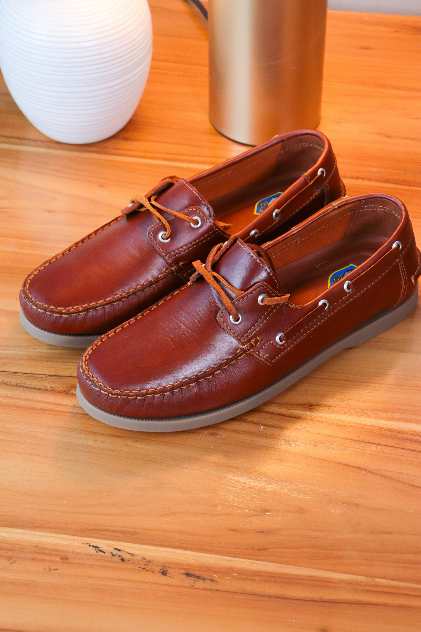 MOCASINES- EN CUERO- PARA HOMBRE