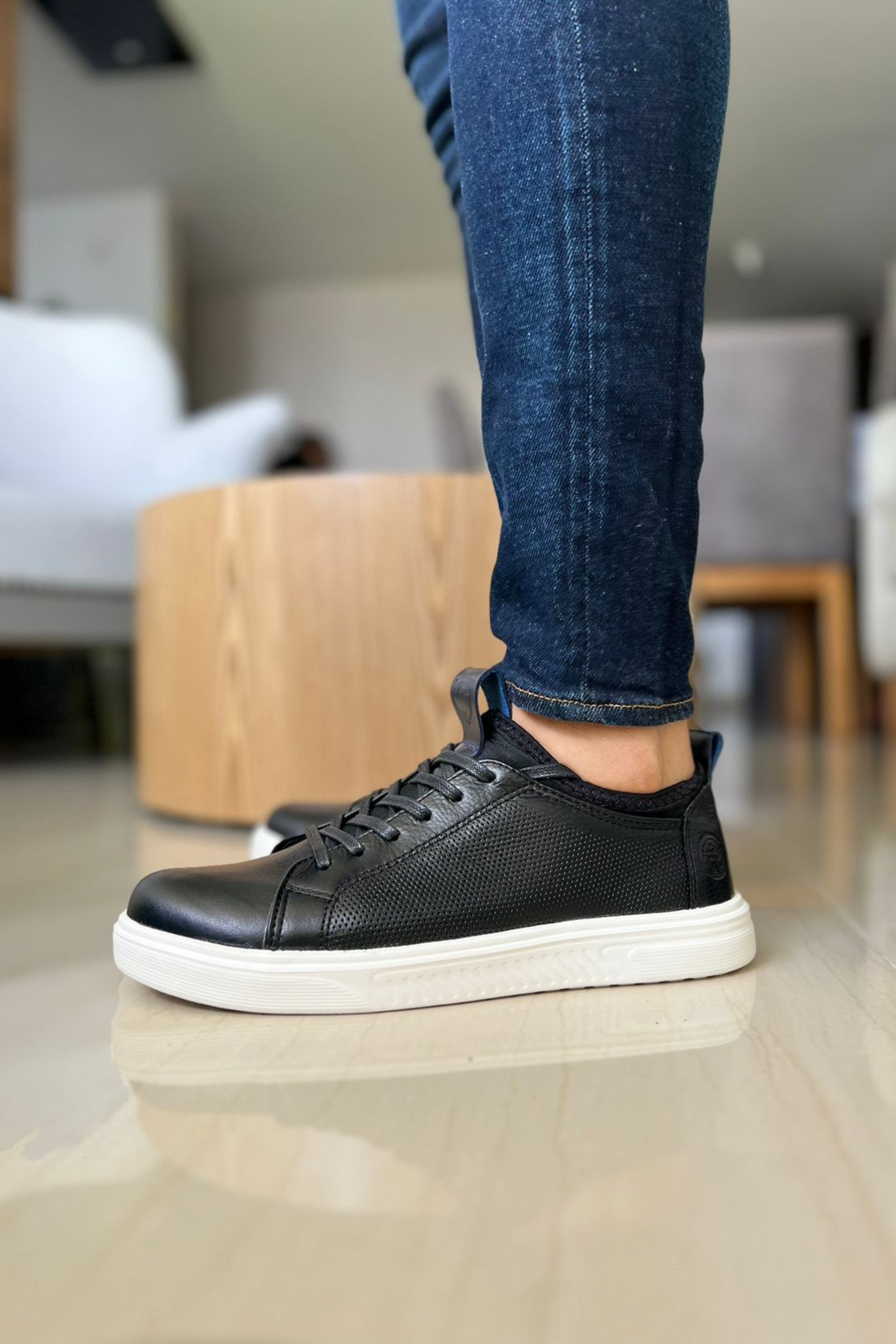 SNEAKER SPLIT - EN CUERO - PARA HOMBRE - REF: SPN 3021