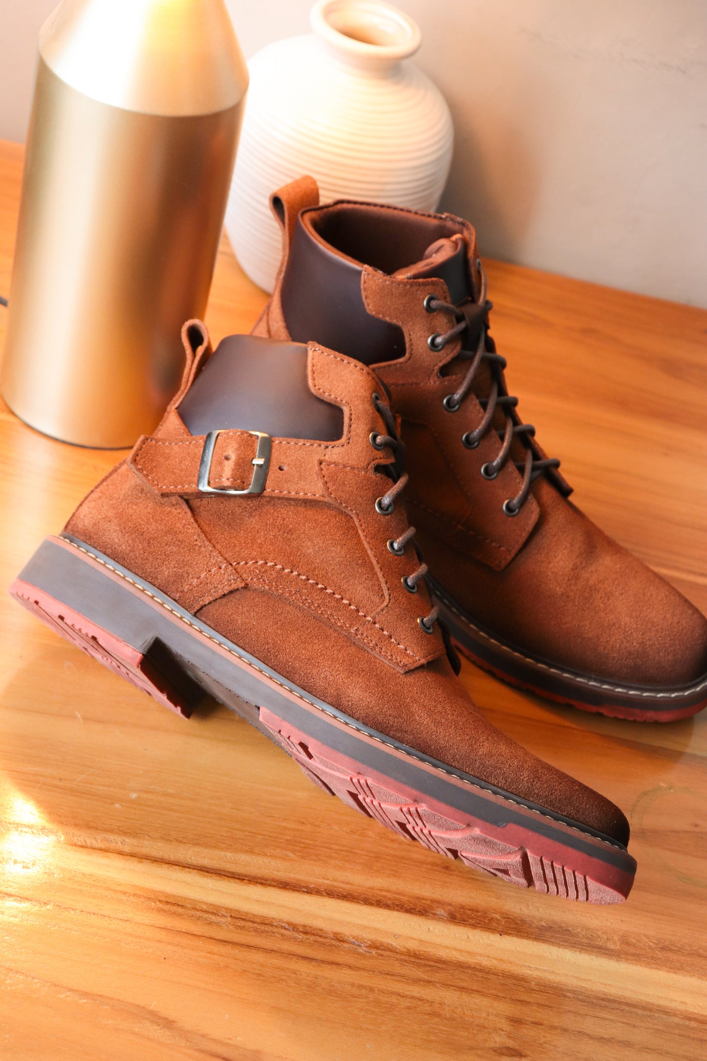 BOTAS MARS - EN CUERO - PARA HOMBRE - REF: SORA MELCOCHA