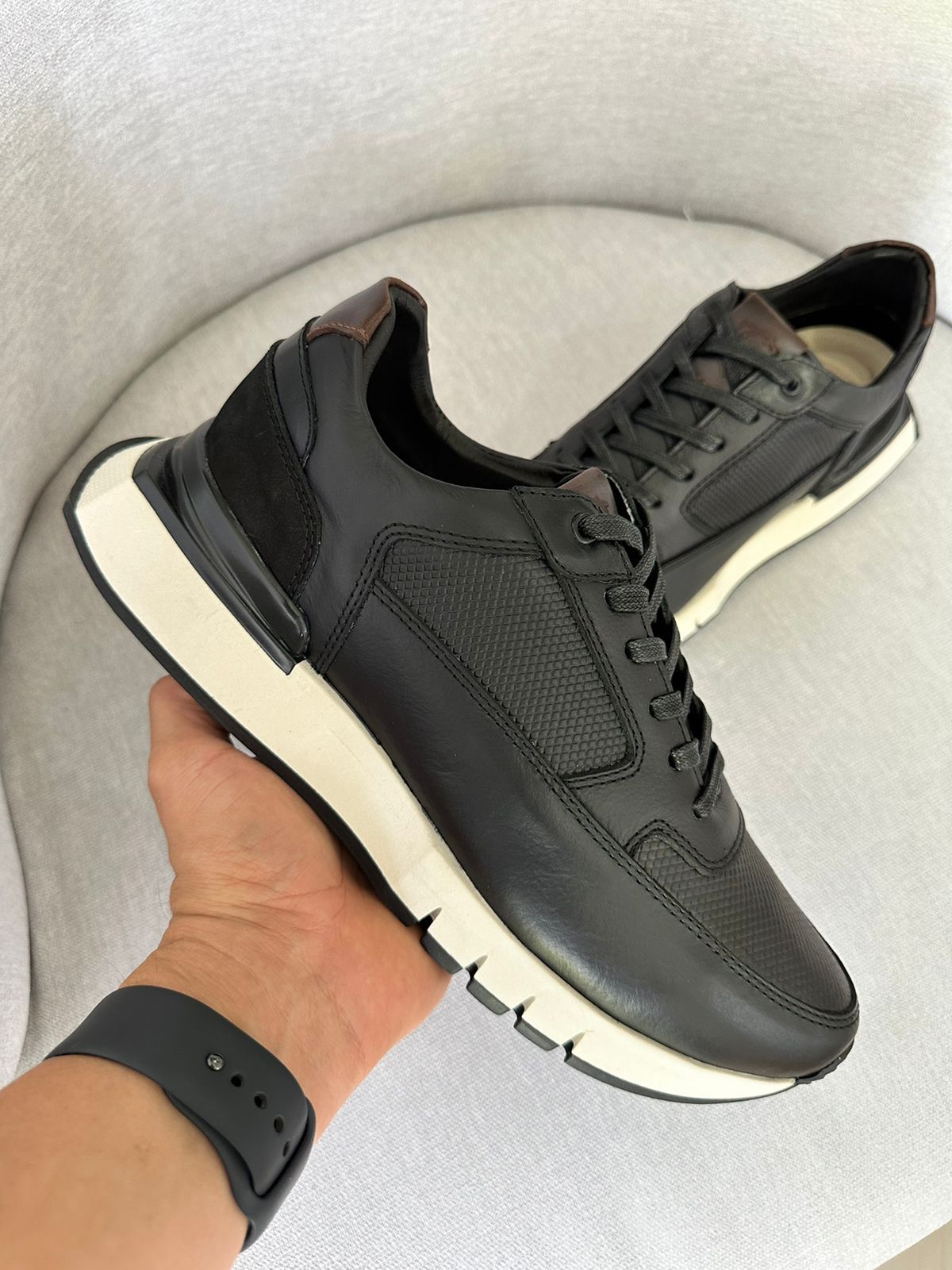 SNEAKERS TEIDE - EN CUERO - REF: ANT 600A