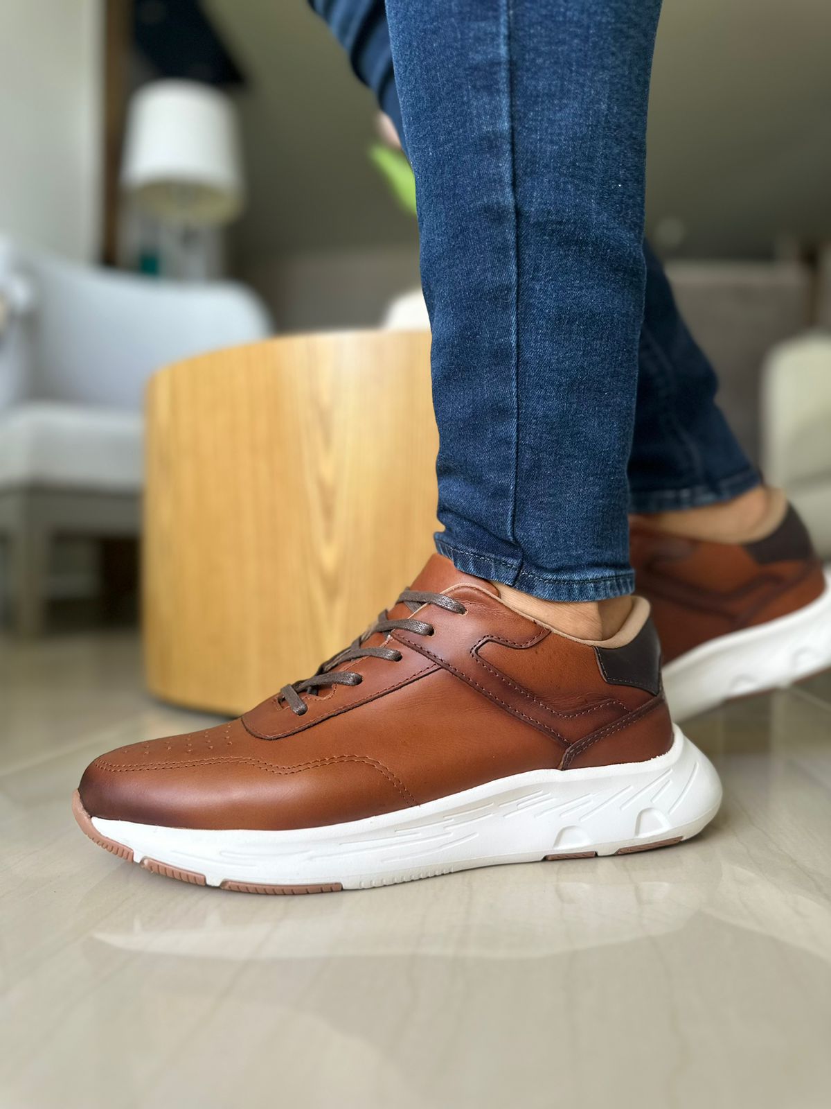 SNEAKER KLAN - EN CUERO - PARA HOMBRE - REF: TIBANA