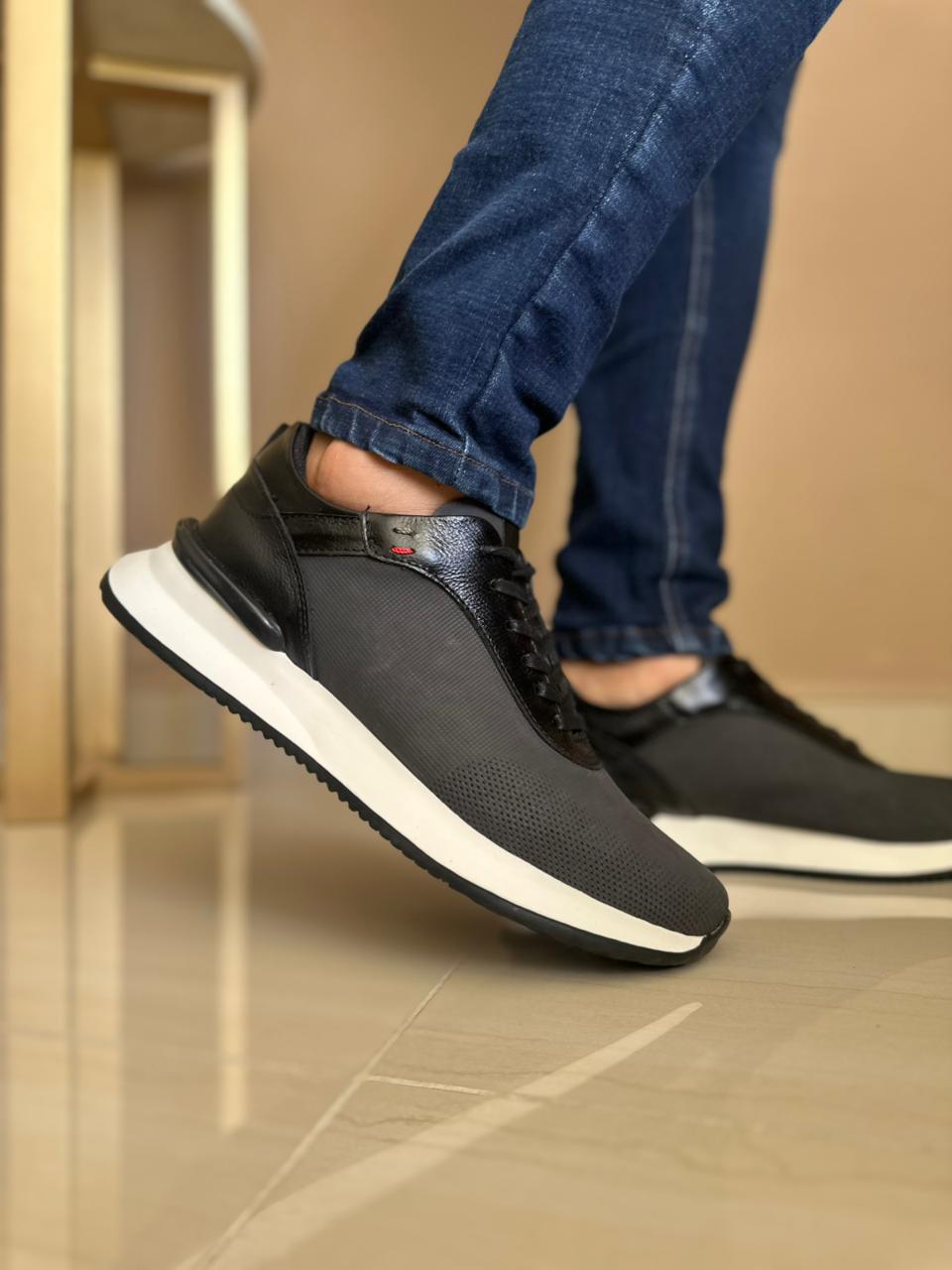 SNEAKER WALK - EN CUERO - PARA HOMBRE - REF: ADO 6499