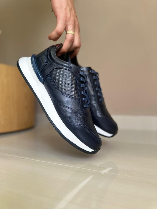 SNEAKER NIKO - EN CUERO - PARA HOMBRE - REF: ANT D12