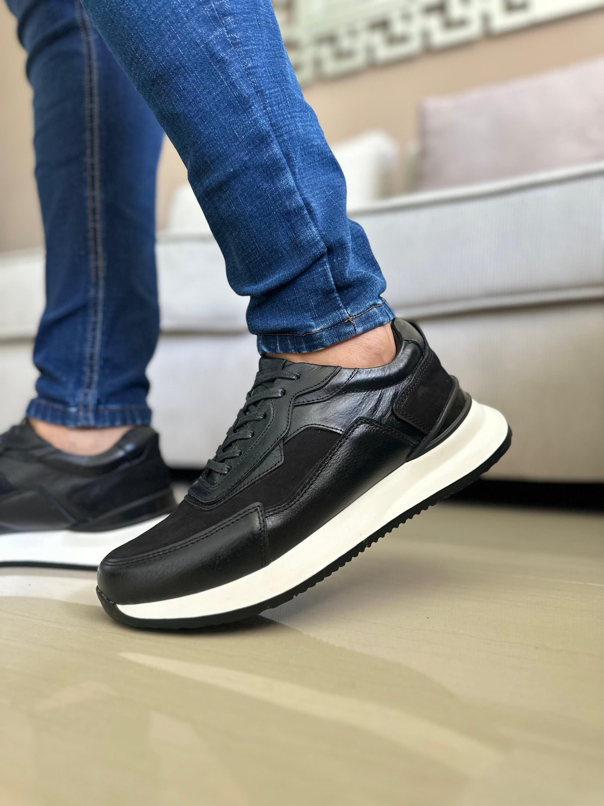 SNEAKERS WERT-CUERO-LIVIANOS