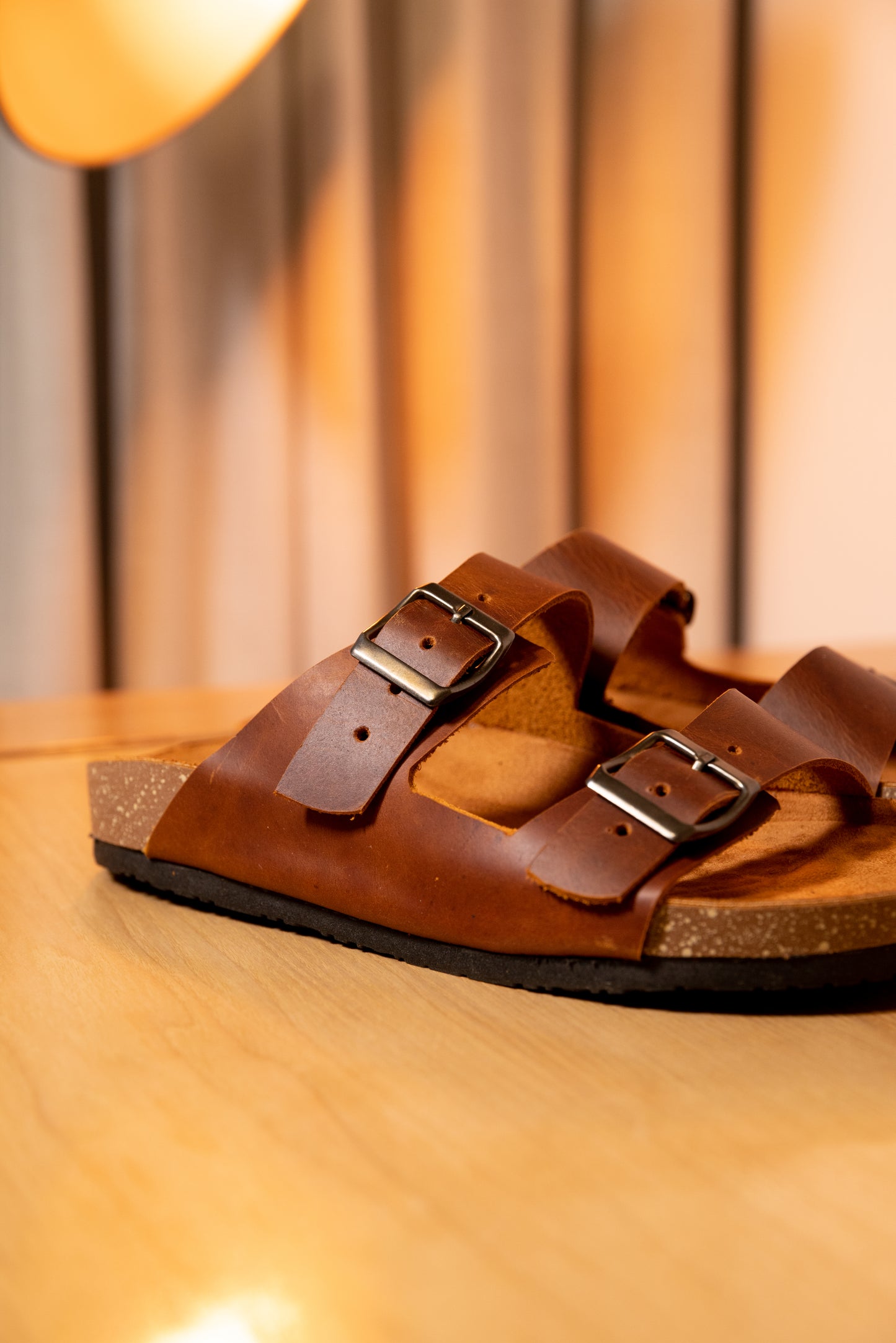 SANDALIA SPECTER - EN CUERO - PARA HOMBRE - REF: 55