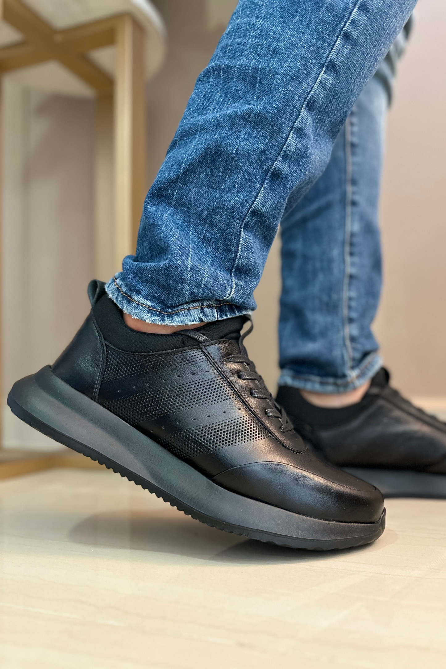 SNEAKERS ORIN - PARA HOMBRE - EN CUERO - REF: SPN 3216