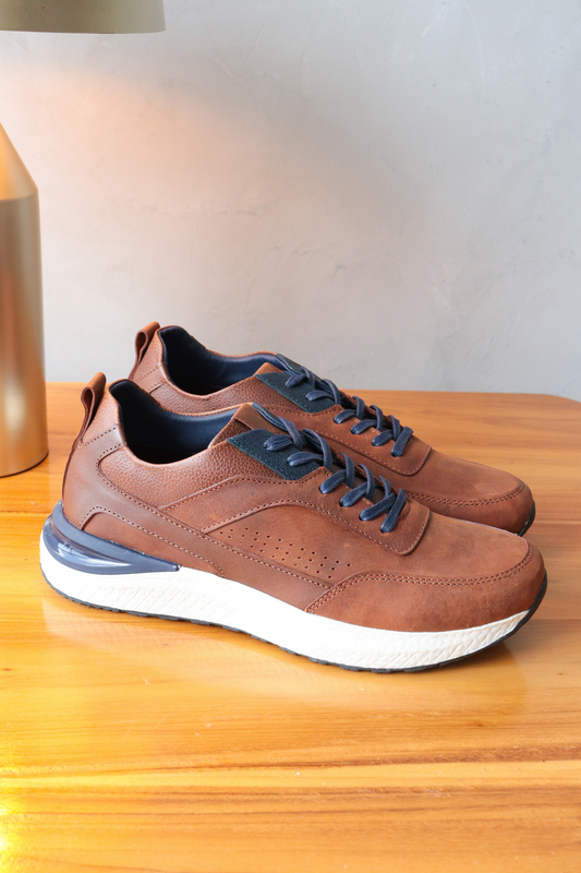 SNEAKER TORTERRA - EN CUERO - PARA HOMBRE - REF: B1631C