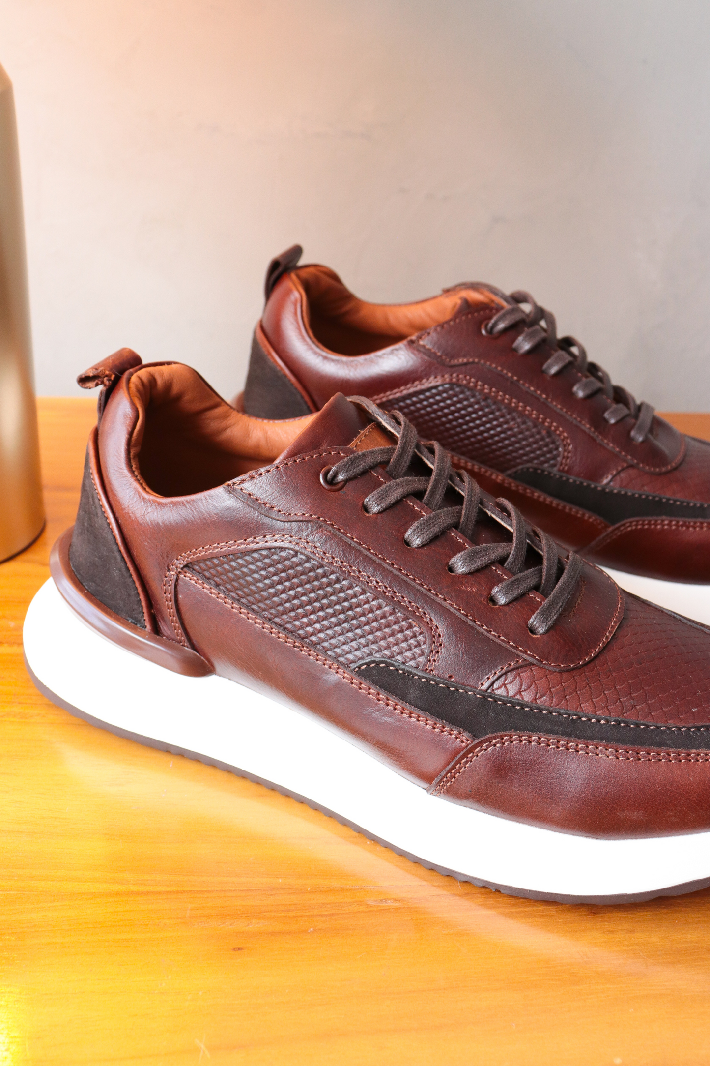 SNEAKERS NICK - PARA HOMBRE - EN CUERO - REF: SPN 3205
