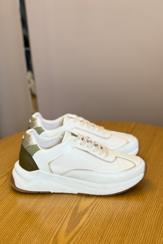 SNEAKER MOLLY - EN CUERO - PARA DAMA