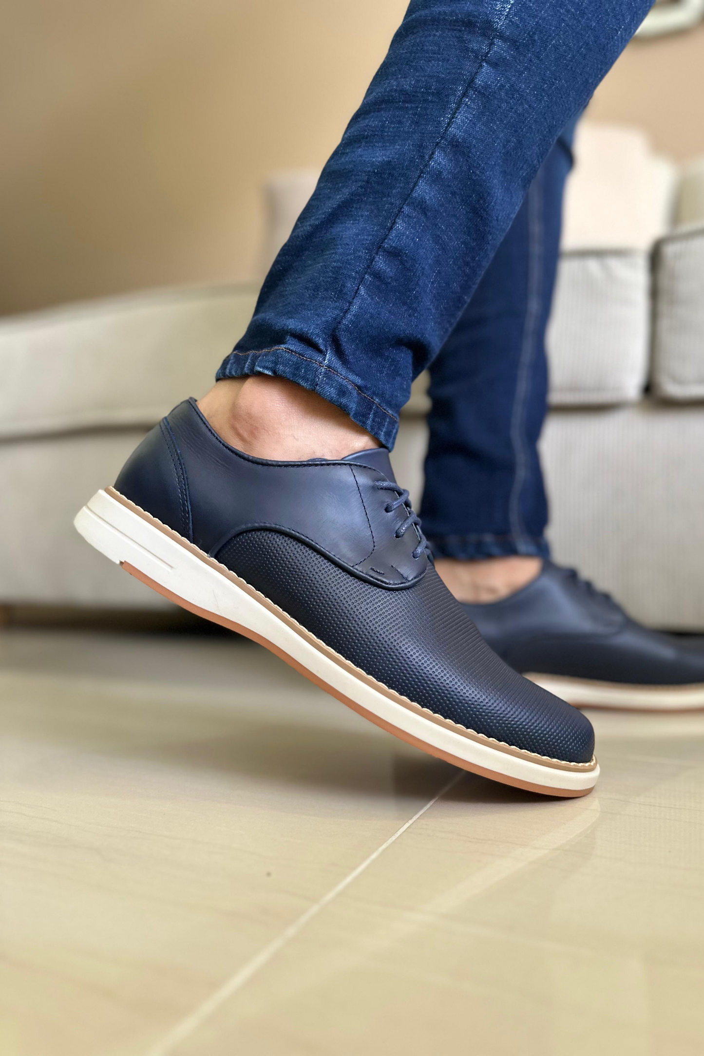 ELEGANTES GENGAR - EN CUERO - PARA HOMBRE