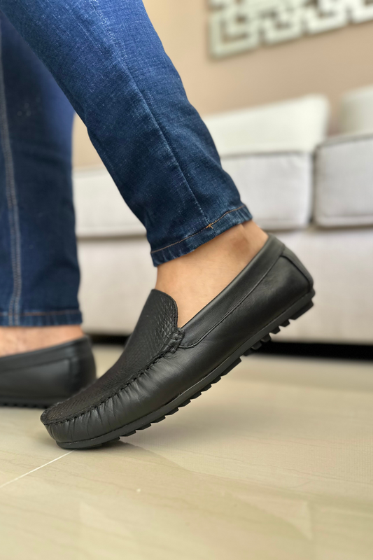 MOCASINES CAM - PARA HOMBRE - EN CUERO