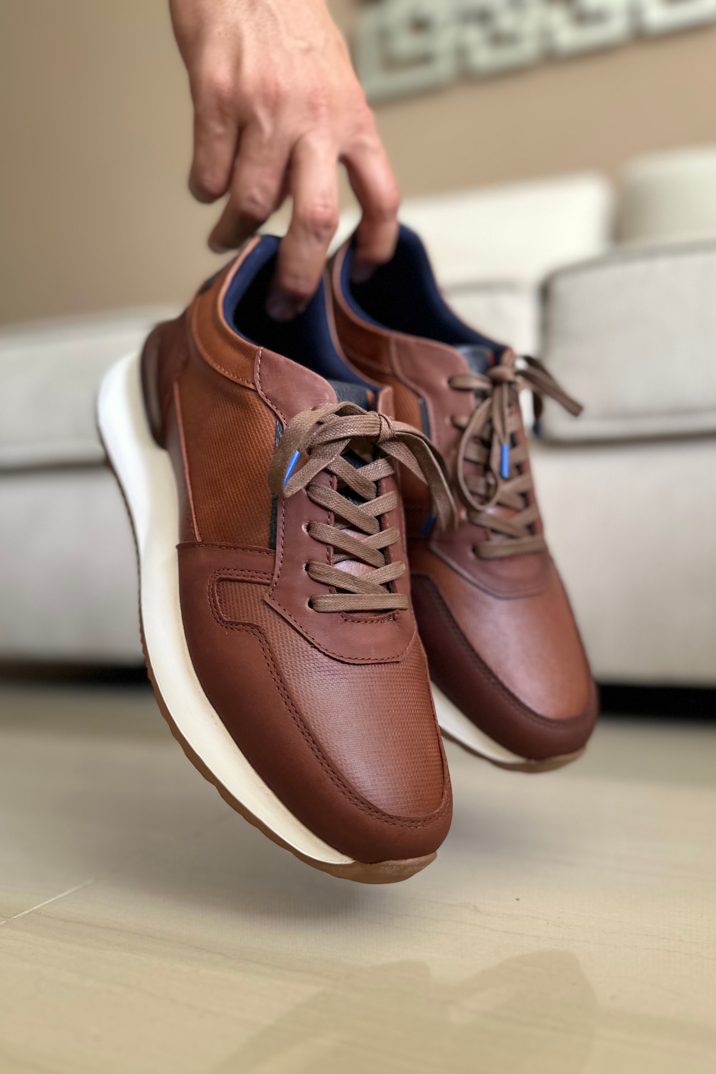 SNEAKER BAIT - EN CUERO - PARA HOMBRE