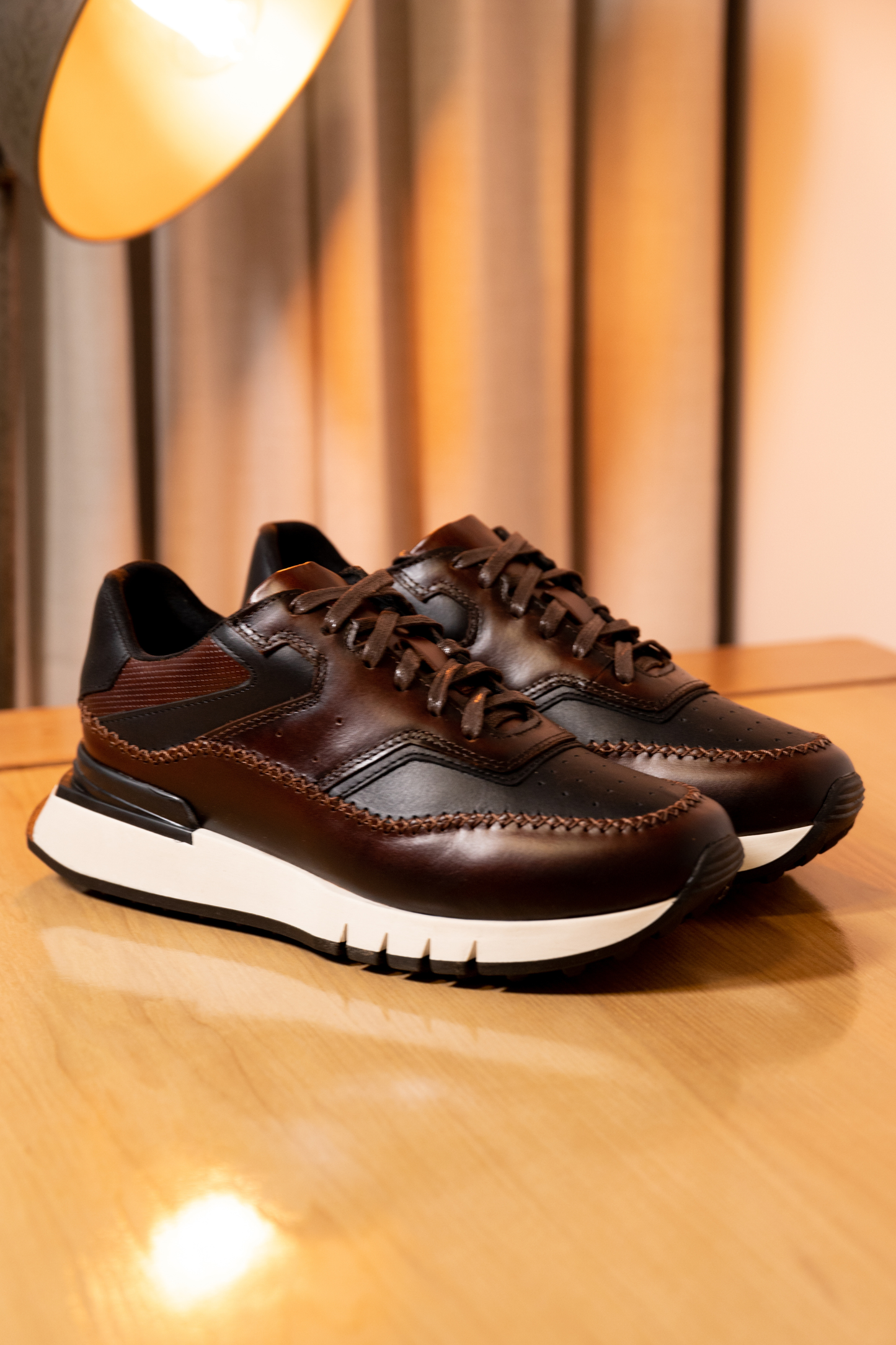 SNEAKERS ICED - PARA HOMBRE - EN CUERO - REF: FORTUNA
