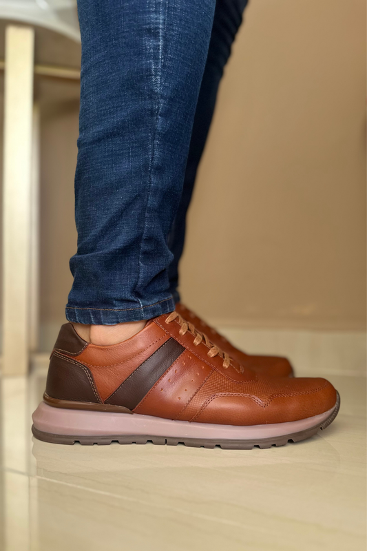 SNEAKER LENOIS - EN CUERO - PARA HOMBRE REF: FRK 2823