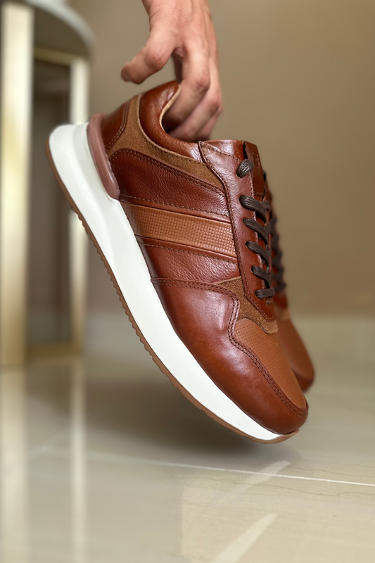 SNEAKER DJANGO - EN CUERO - PARA HOMBRE - REF: 934