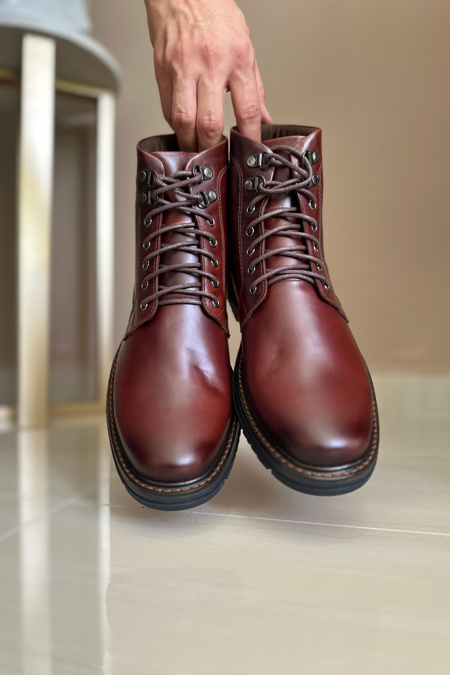 BOTAS FUNKY - EN CUERO - PARA HOMBRE - REF: GUARANDA