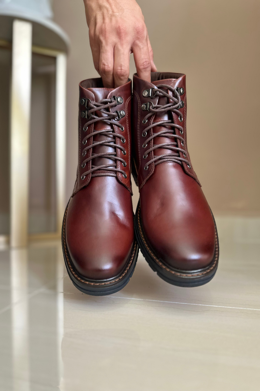BOTAS FUNKY - EN CUERO - PARA HOMBRE - REF: GUARANDA