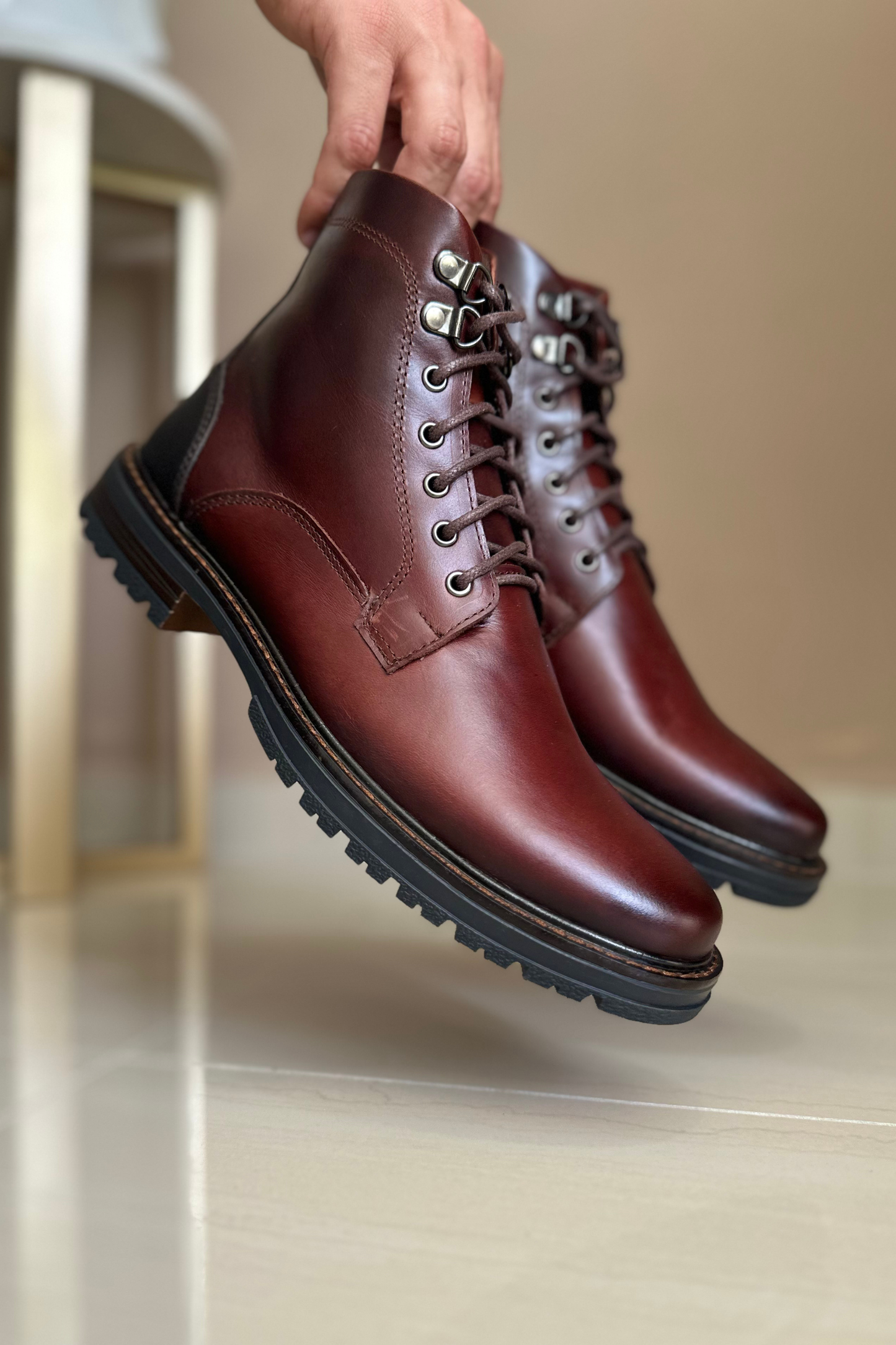 BOTAS FUNKY - EN CUERO - PARA HOMBRE - REF: GUARANDA