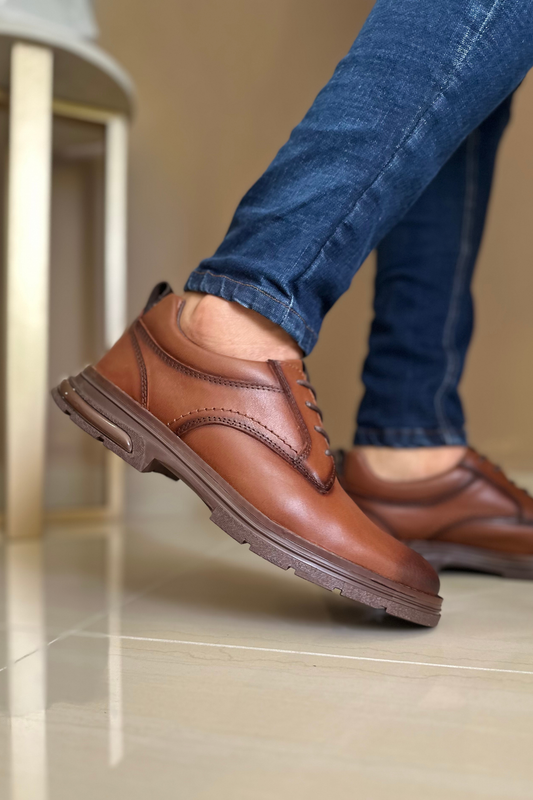 CASUALES HAMPTON - EN CUERO - PARA HOMBRE - REF: CLK 2095