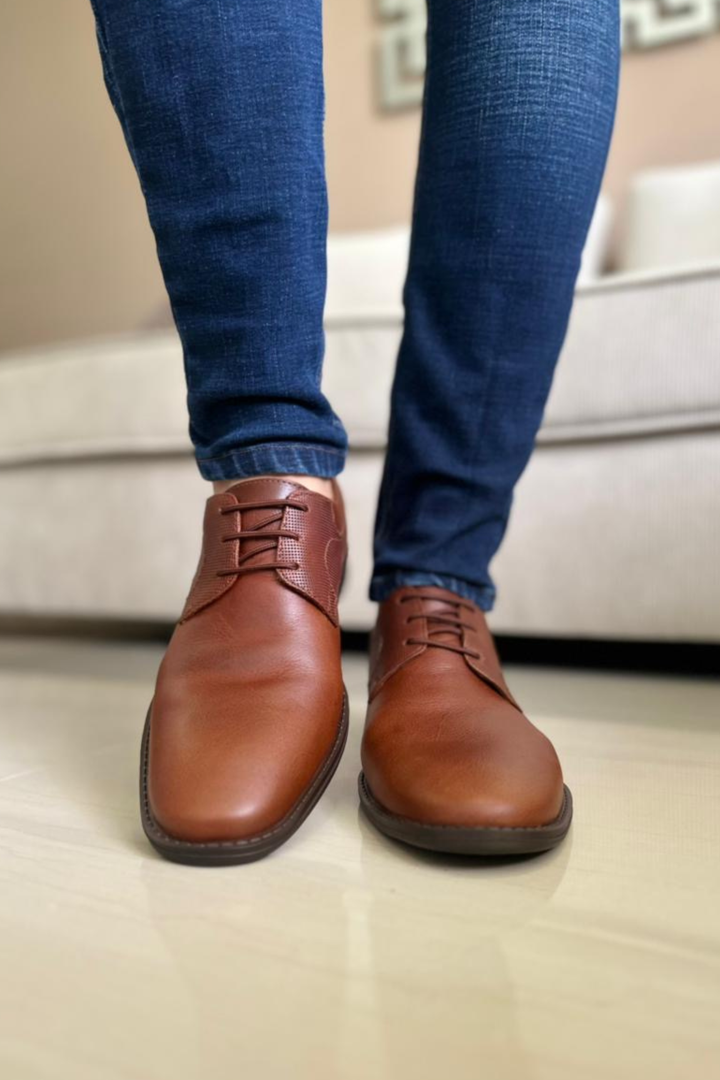 CASUALES ONION - EN CUERO - PARA HOMBRE - REF: VRN 277