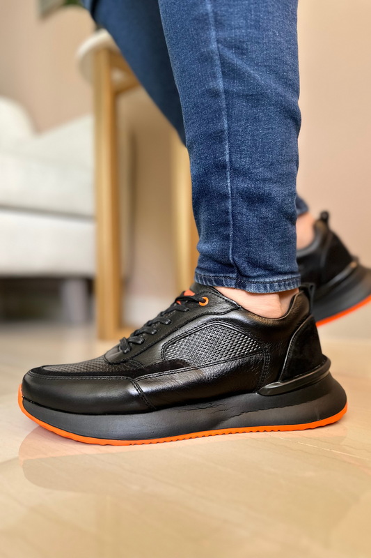 SNEAKER 2005 - EN CUERO - PARA HOMBRE - REF: SPN 3205