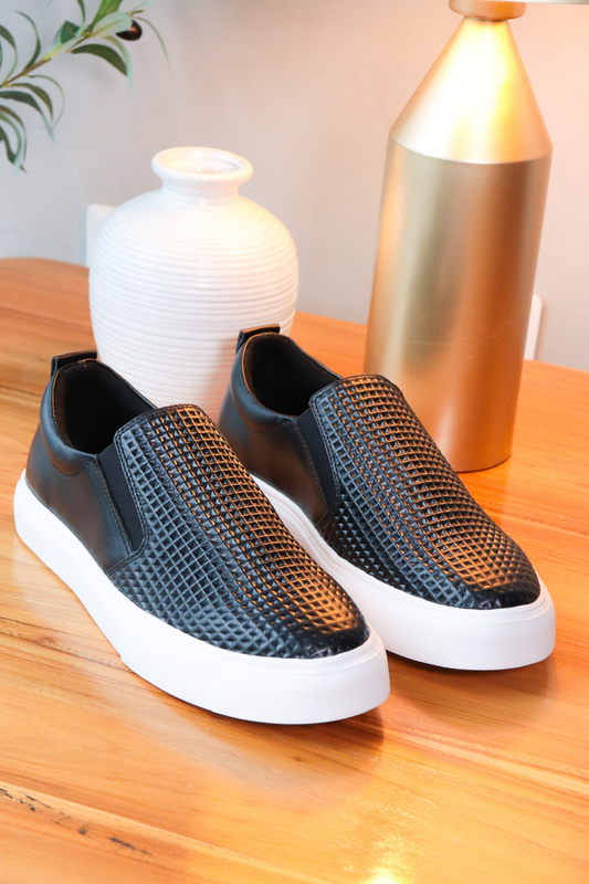 SNEAKER TEKNO - EN CUERO - PARA HOMBRE