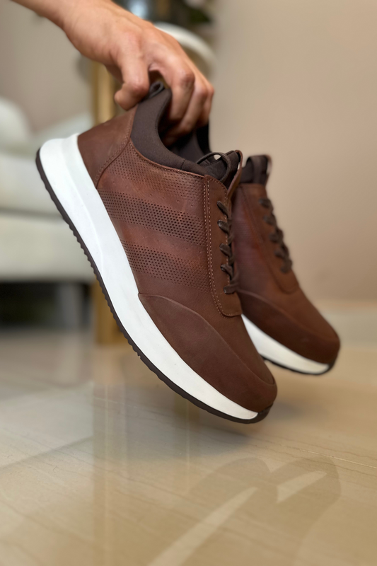 SNEAKERS FISH - EN CUERO - PARA HOMBRE - REF: SPN 3216