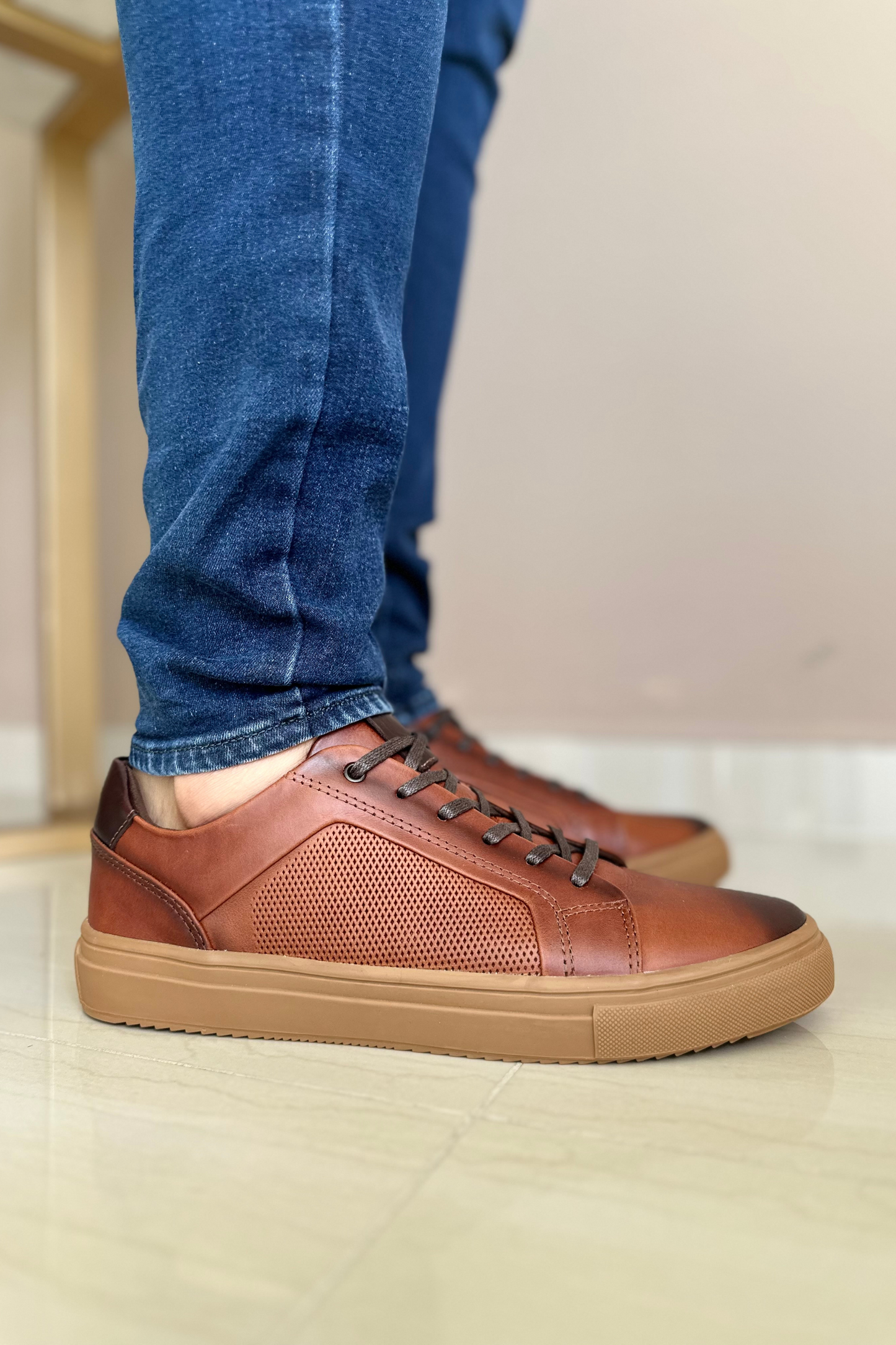 SNEAKERS SPAM - PARA HOMBRE - EN CUERO - REF: ANT 577