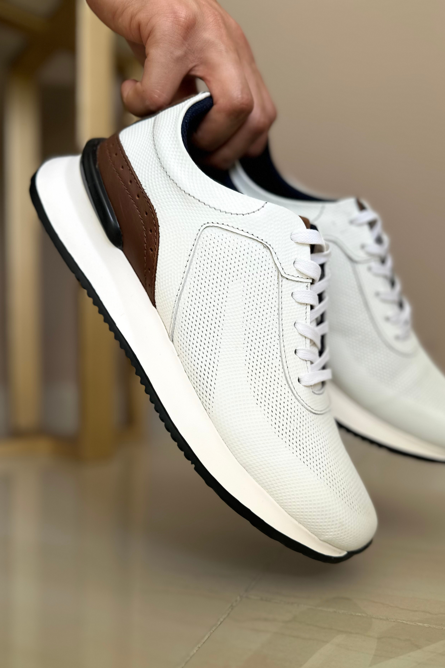 SNEAKER XLR - EN CUERO - PARA HOMBRE - REF: ADO 6412