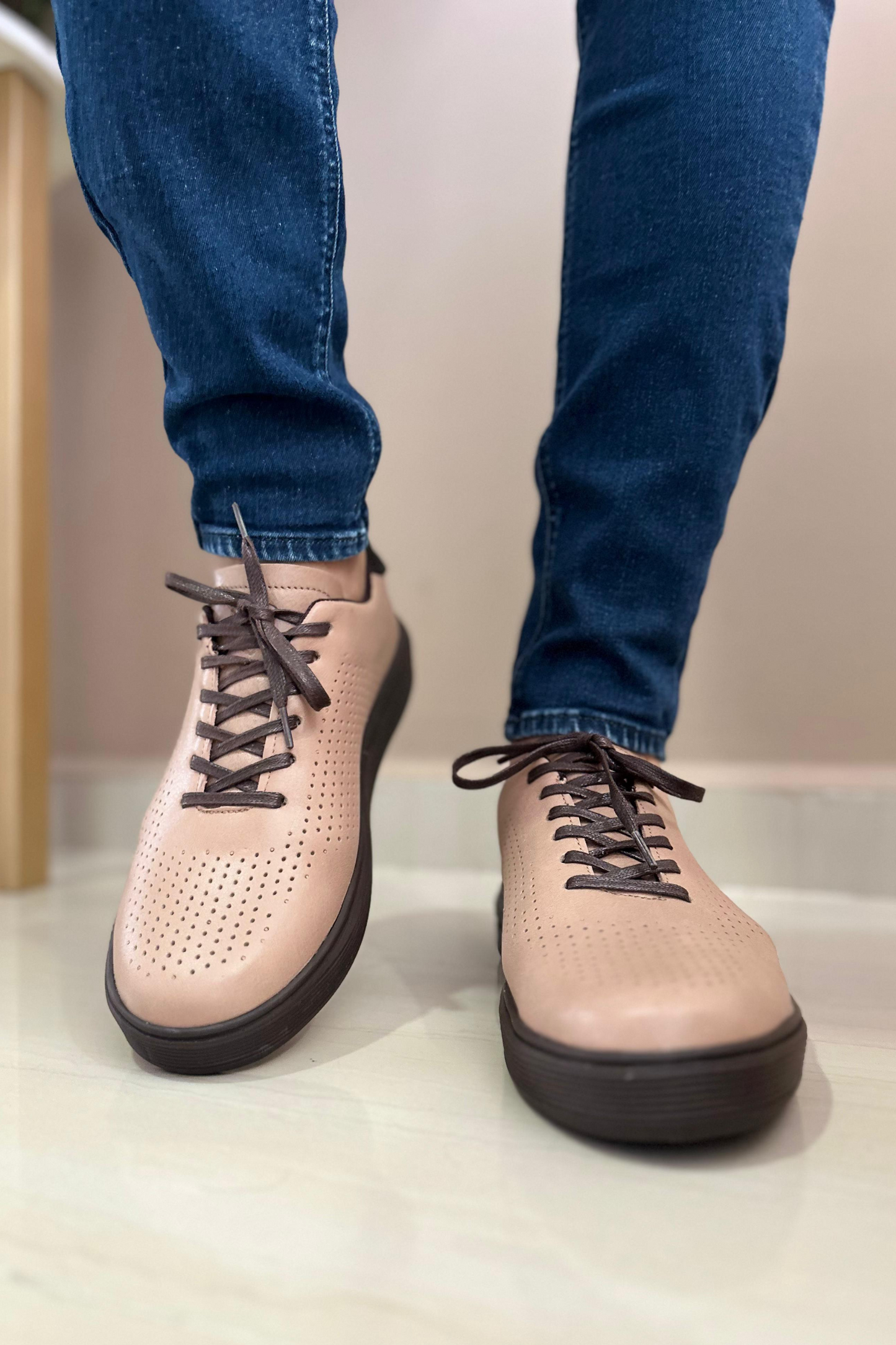 SNEAKERS DAY ONE - PARA HOMBRE - EN CUERO - REF: SPN 3202